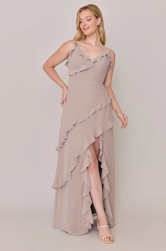 Jules Chiffon Dress | Made To Order - Image 149