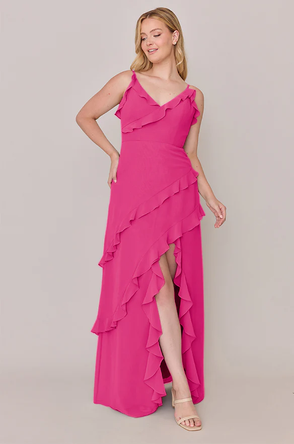 Jules Chiffon Dress | Made To Order - Image 183