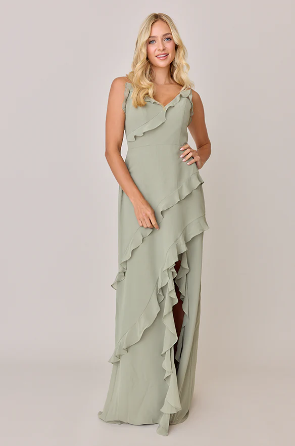 Jules Chiffon Dress | Made To Order - Image 185