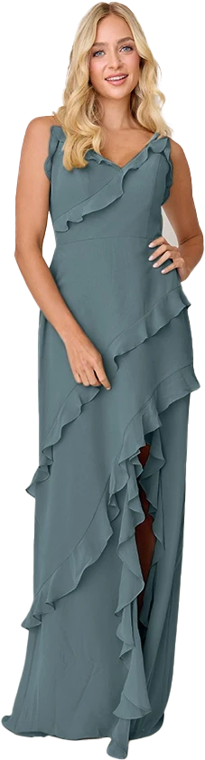 Jules Chiffon Dress | Made To Order - Image 202