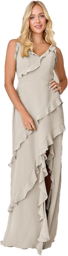 Jules Chiffon Dress | Made To Order - Image 225