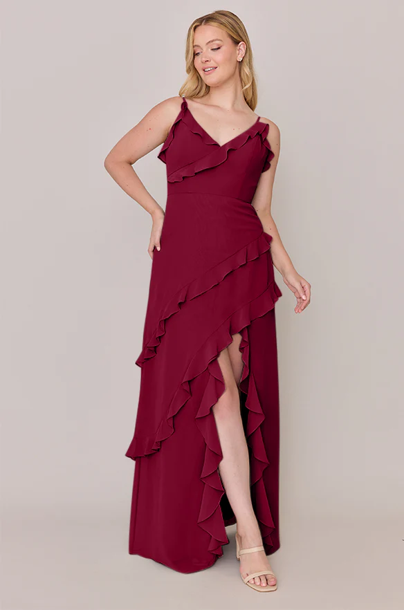 Jules Chiffon Dress | Made To Order - Image 85