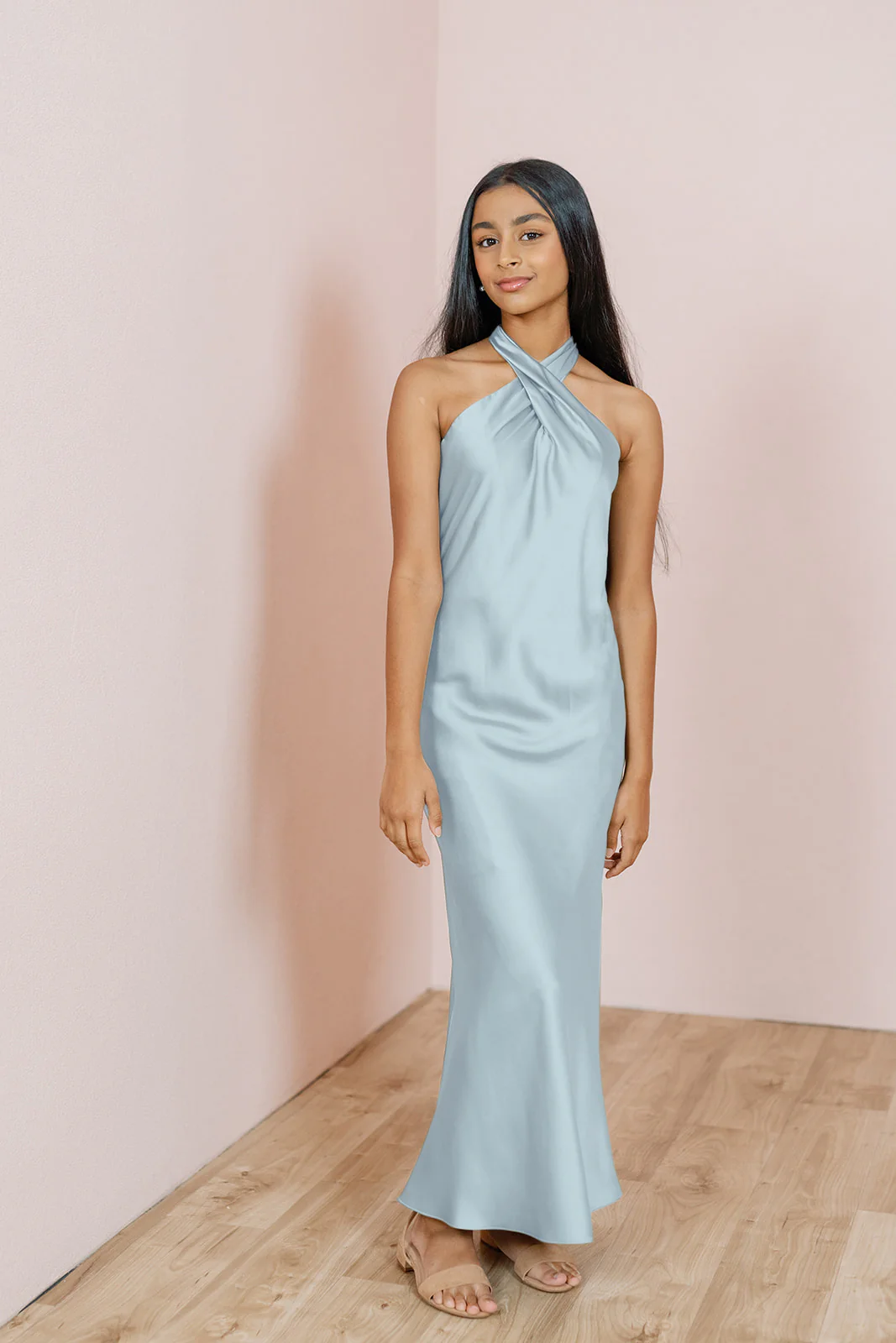 Juniors Athena Satin Dress | Made To Order - Image 38