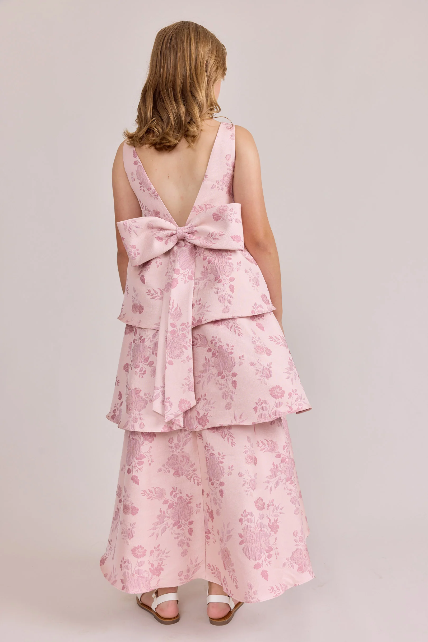 Juniors Georgia Jacquard Dress | Made To Order - Image 8