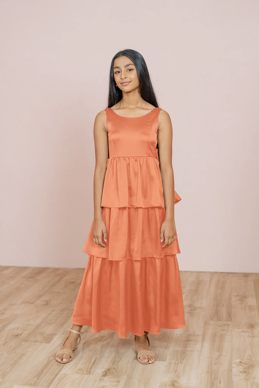 Juniors Georgia Satin Dress | Made To Order - Image 39