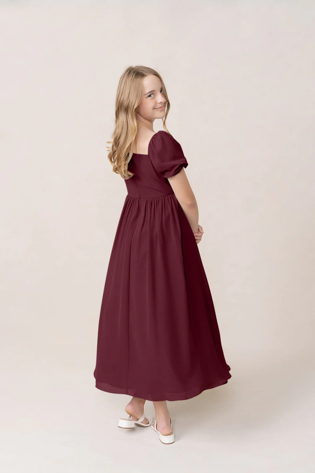 Juniors Maeve Chiffon Dress | Made To Order - Image 16