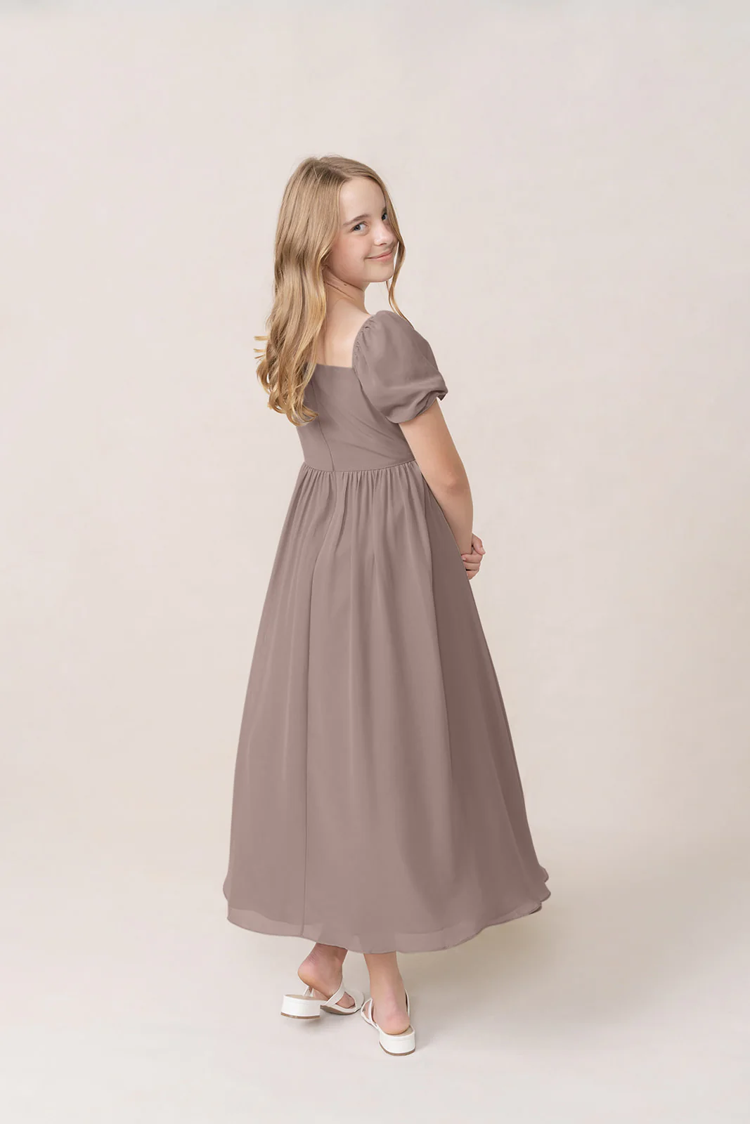 Juniors Maeve Chiffon Dress | Made To Order - Image 45