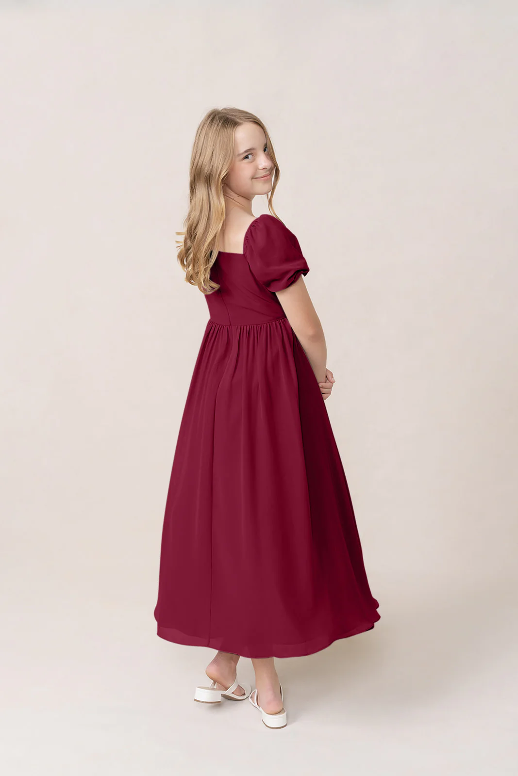 Juniors Maeve Chiffon Dress | Made To Order - Image 49
