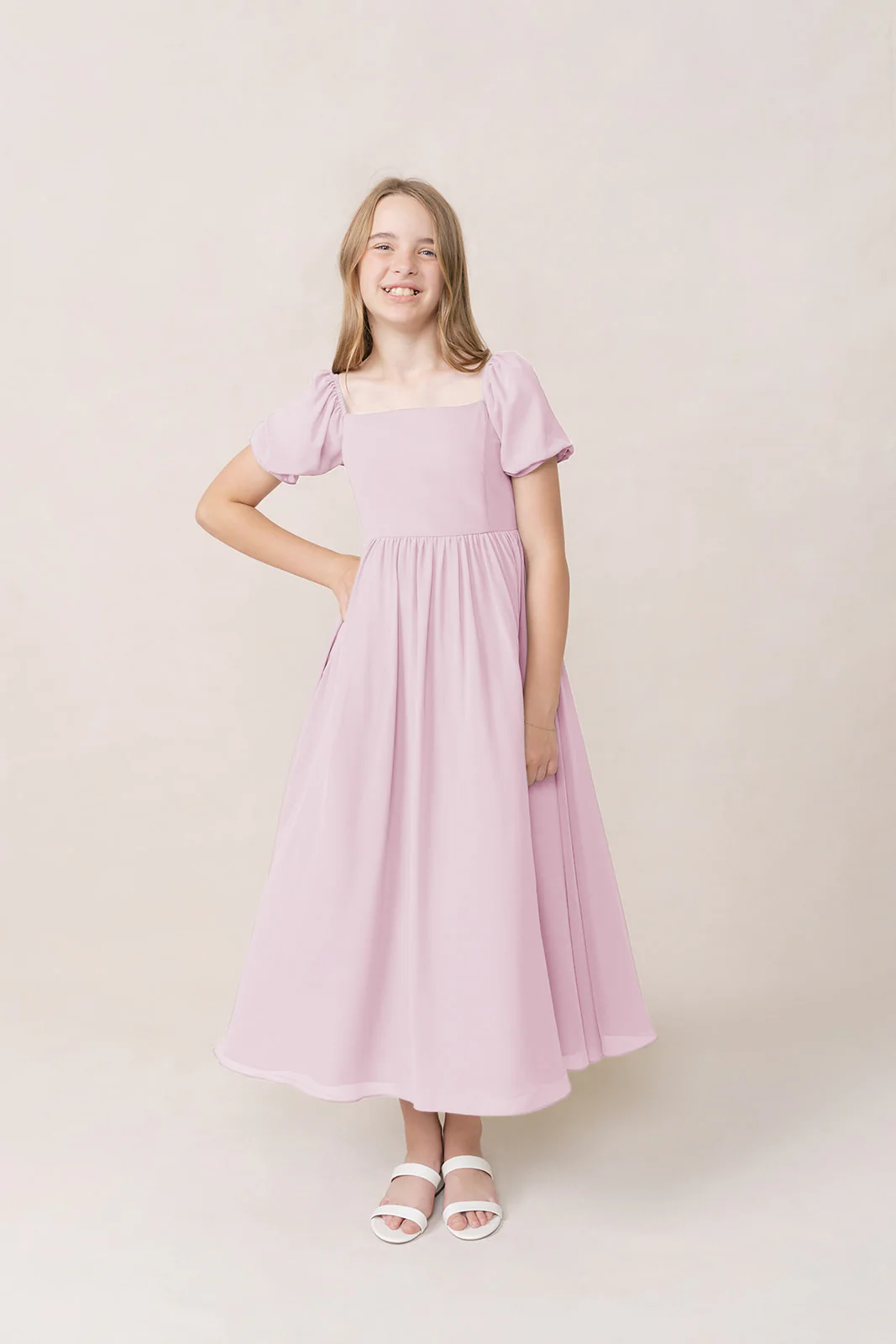 Juniors Maeve Chiffon Dress | Made To Order - Image 6