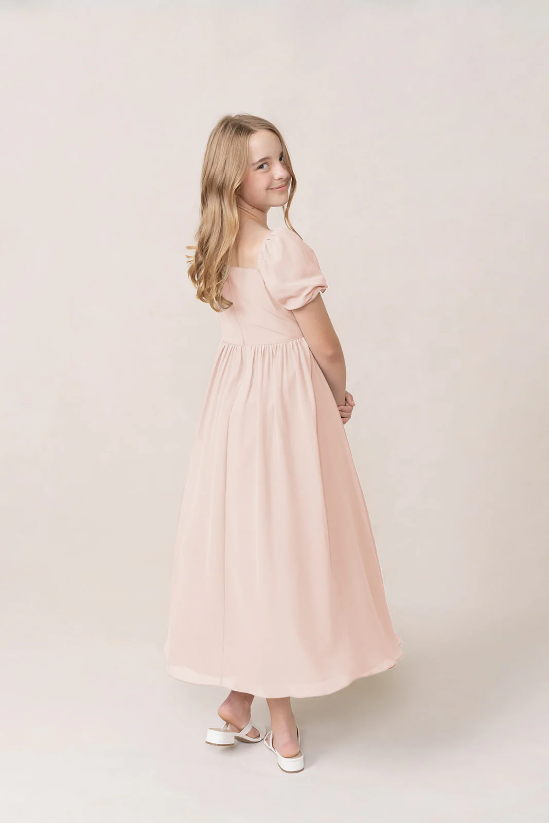 Juniors Maeve Chiffon Dress | Made To Order - Image 9