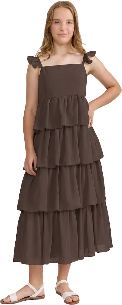 Juniors Poppy Chiffon Dress | Made To Order - Image 90