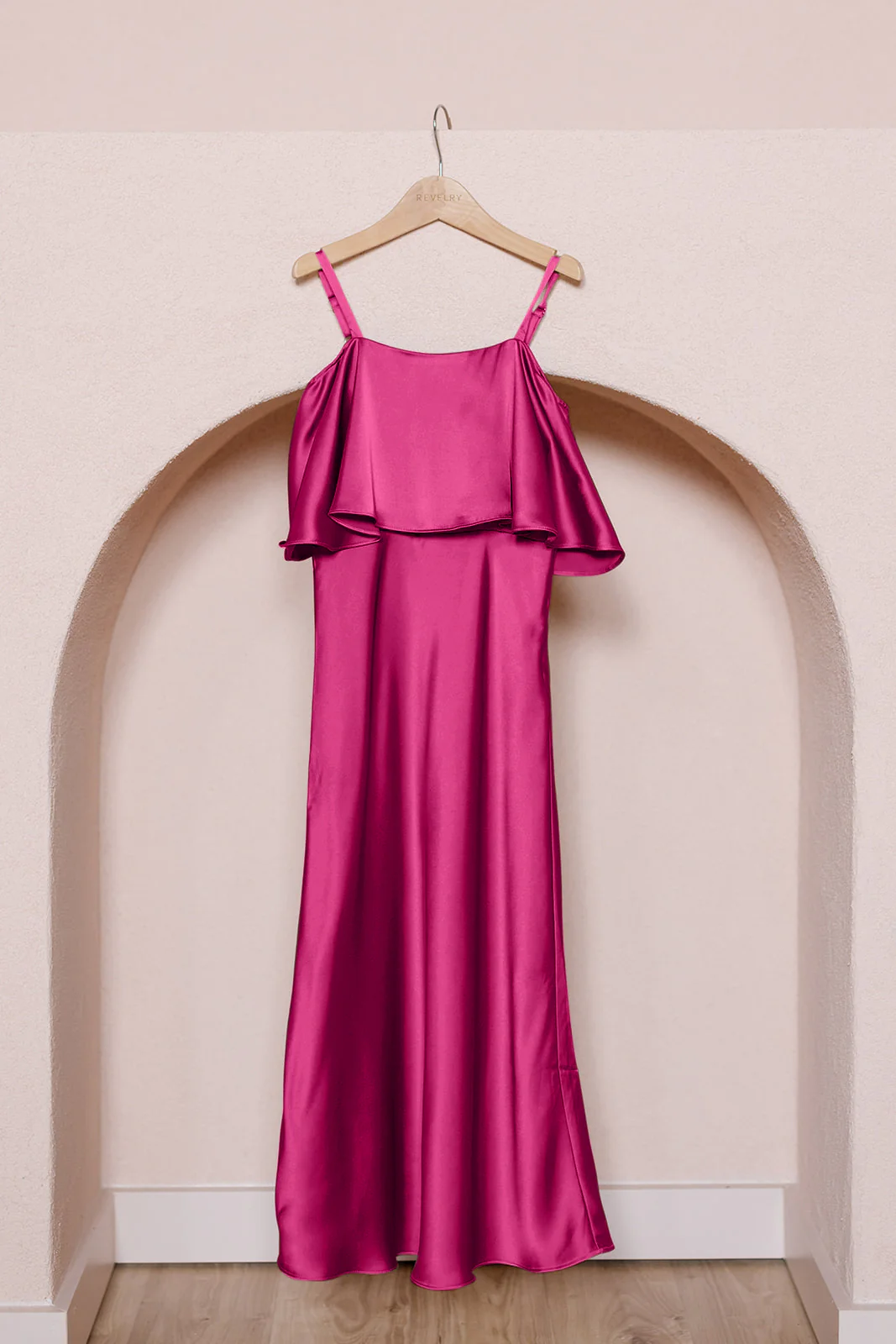 Juniors Riley Convertible Satin Dress | Made To Order - Image 34