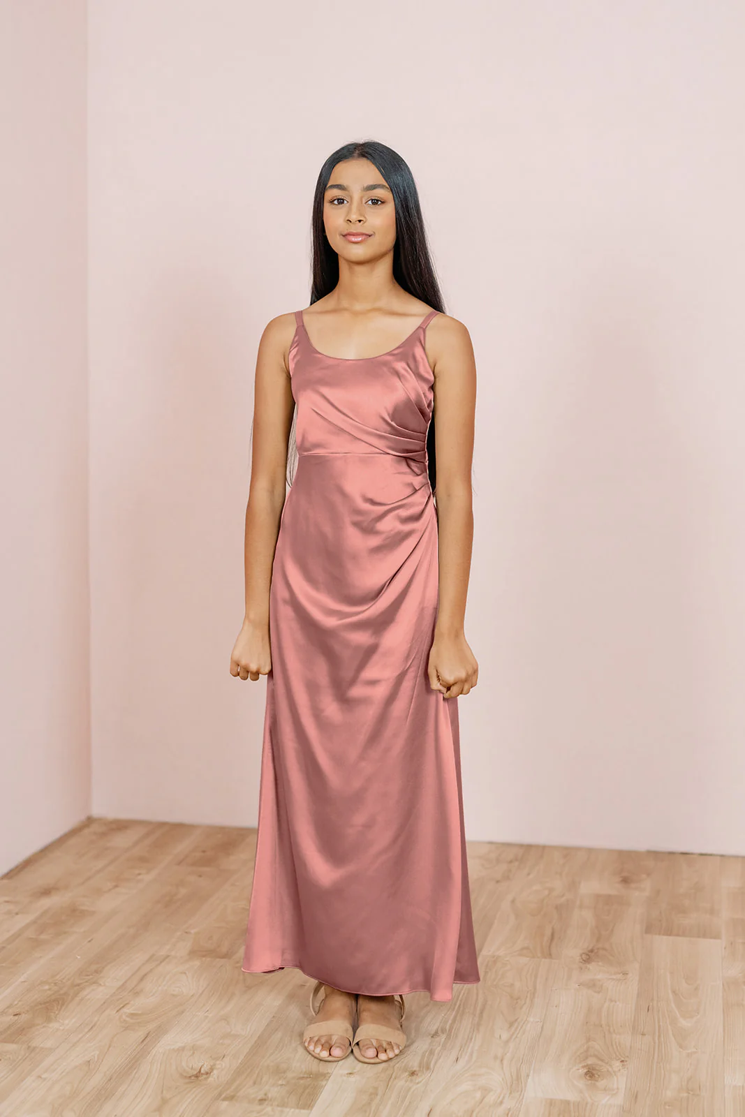Juniors Rory Satin Dress | Made To Order - Image 10