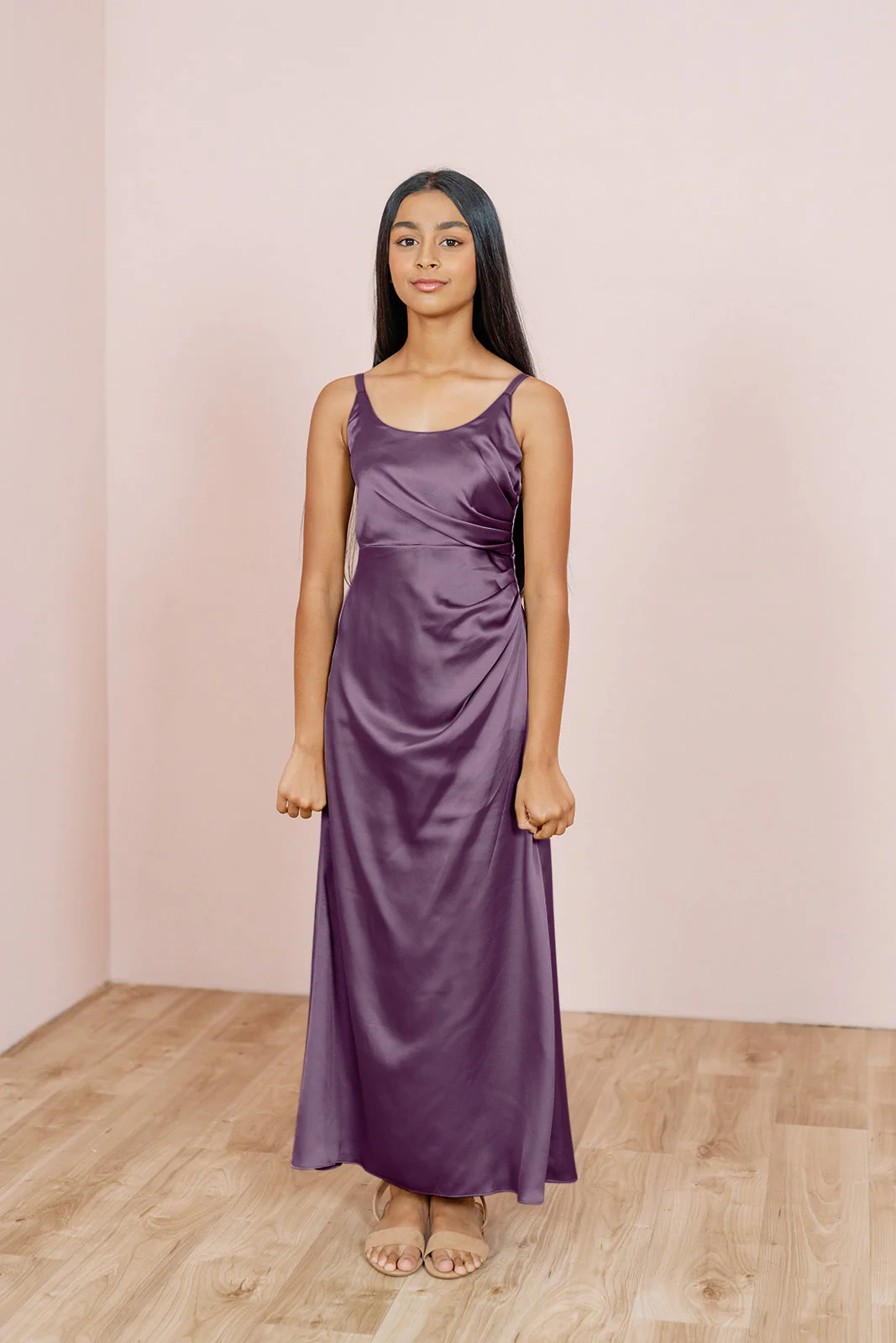 Juniors Rory Satin Dress | Made To Order - Image 11