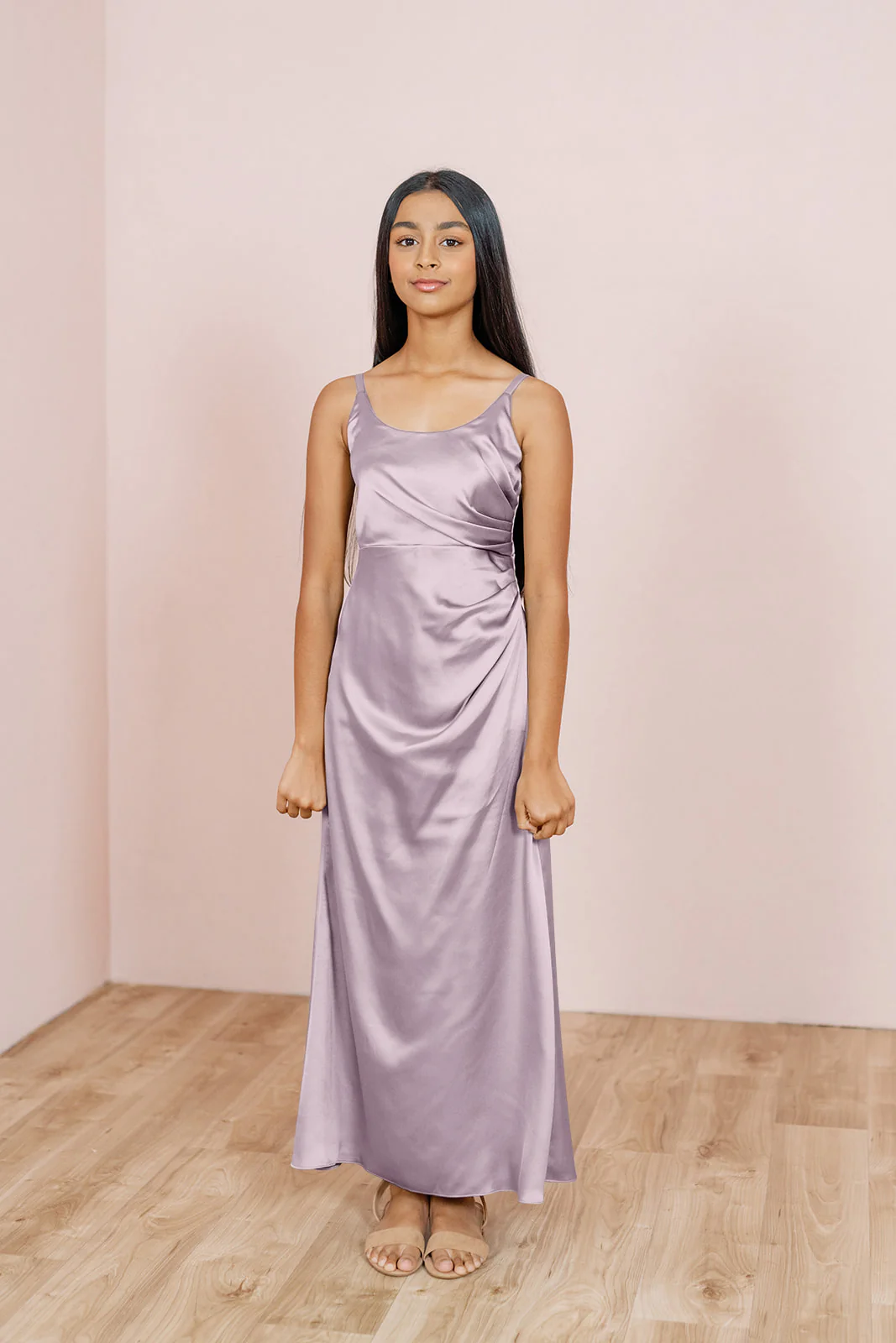 Juniors Rory Satin Dress | Made To Order - Image 15