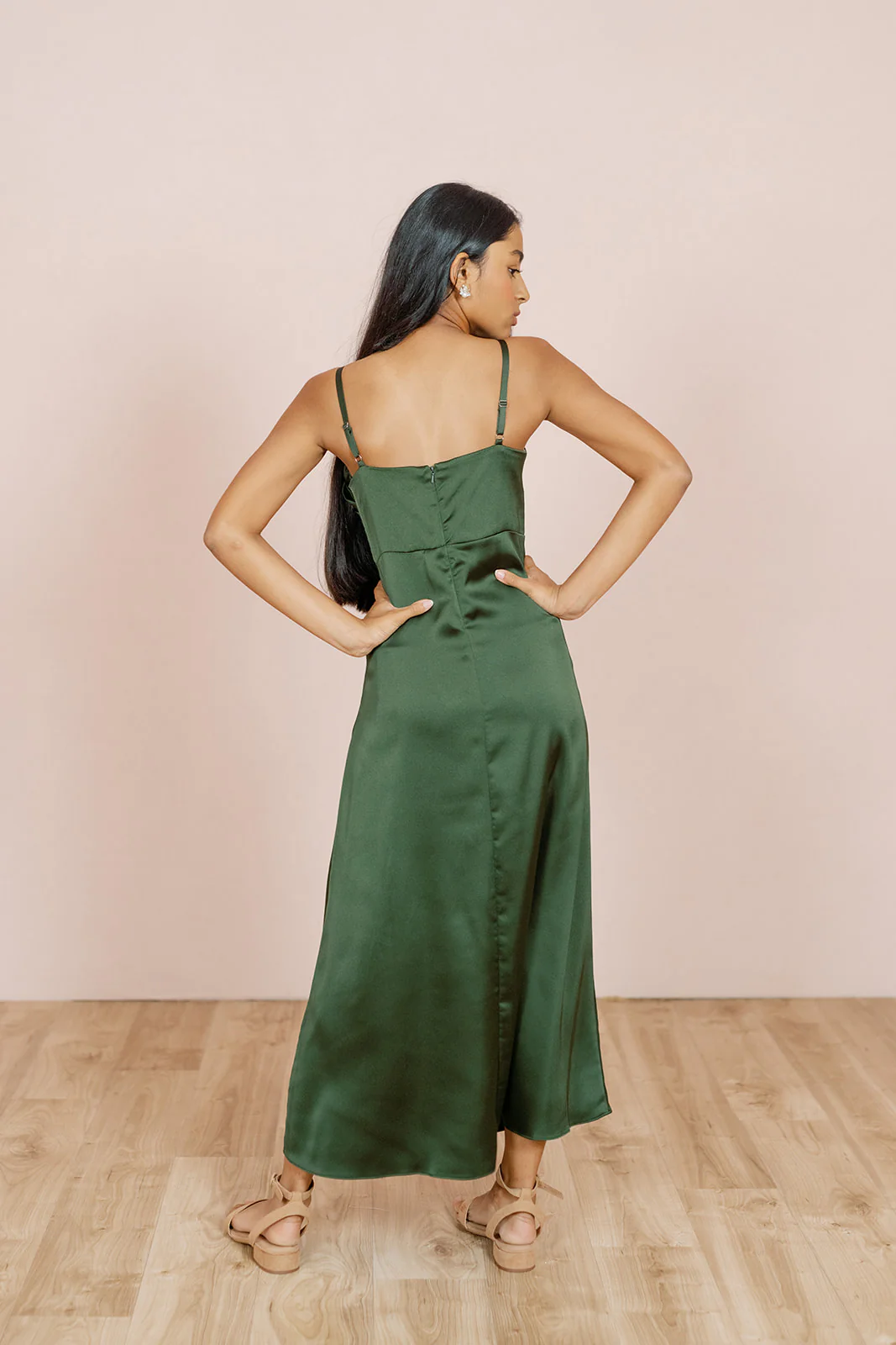 Juniors Rory Satin Dress | Made To Order - Image 2