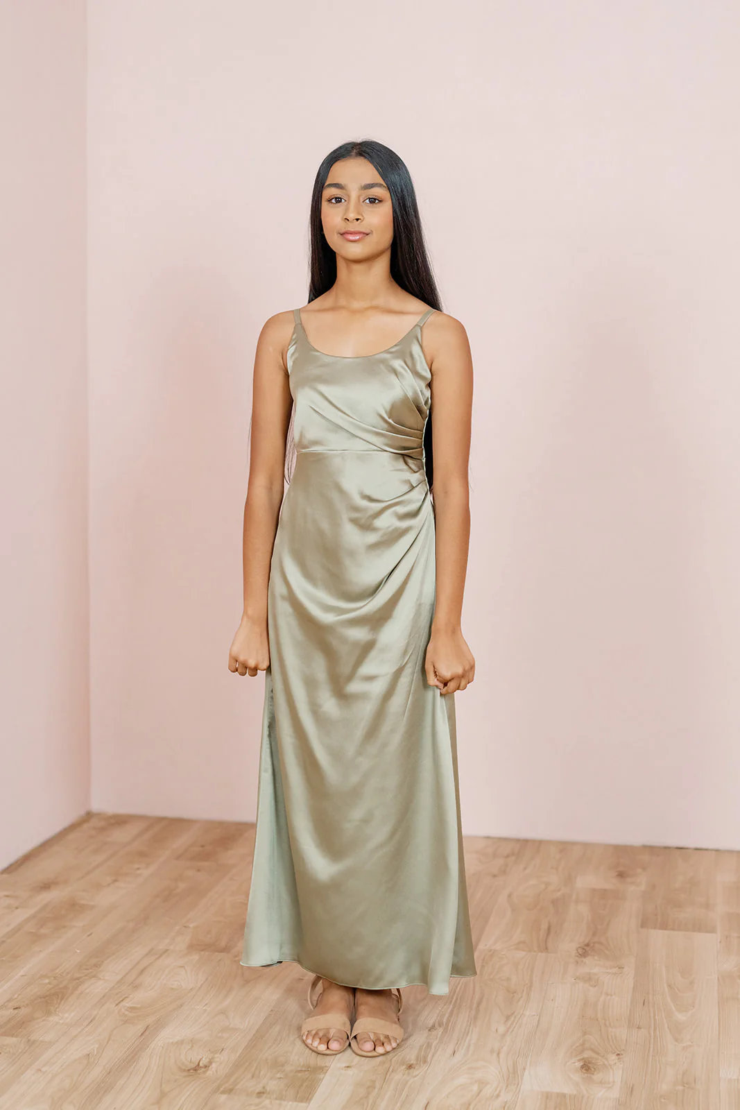 Juniors Rory Satin Dress | Made To Order - Image 26