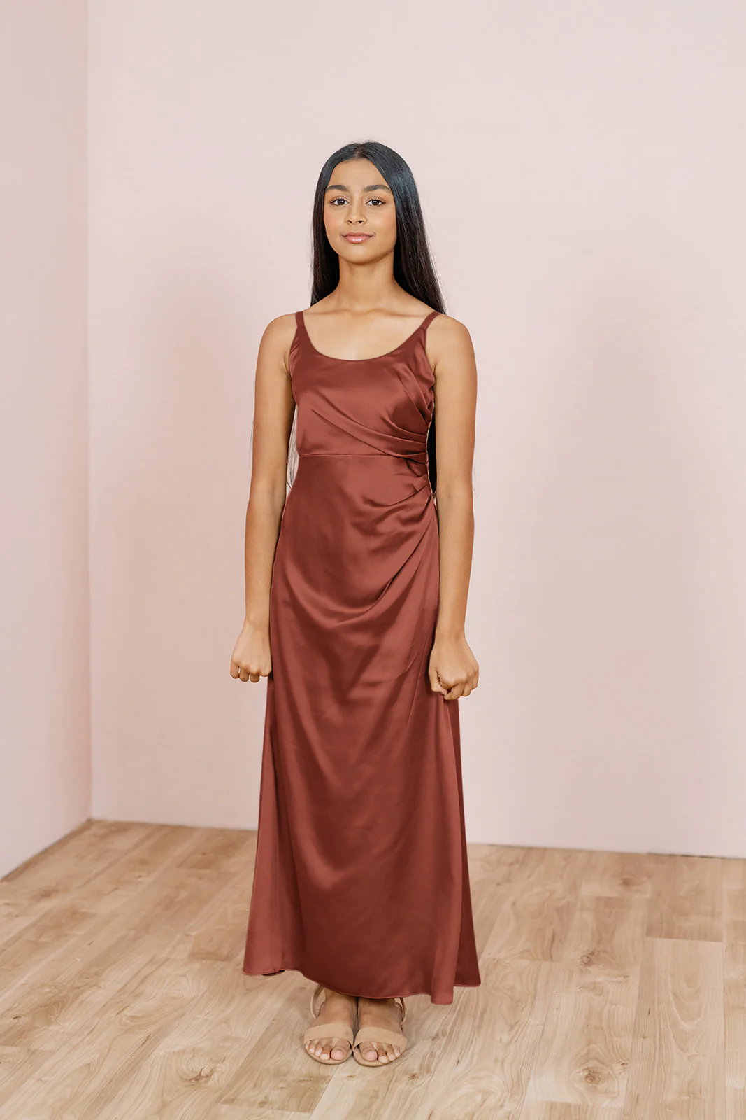 Juniors Rory Satin Dress | Made To Order - Image 28