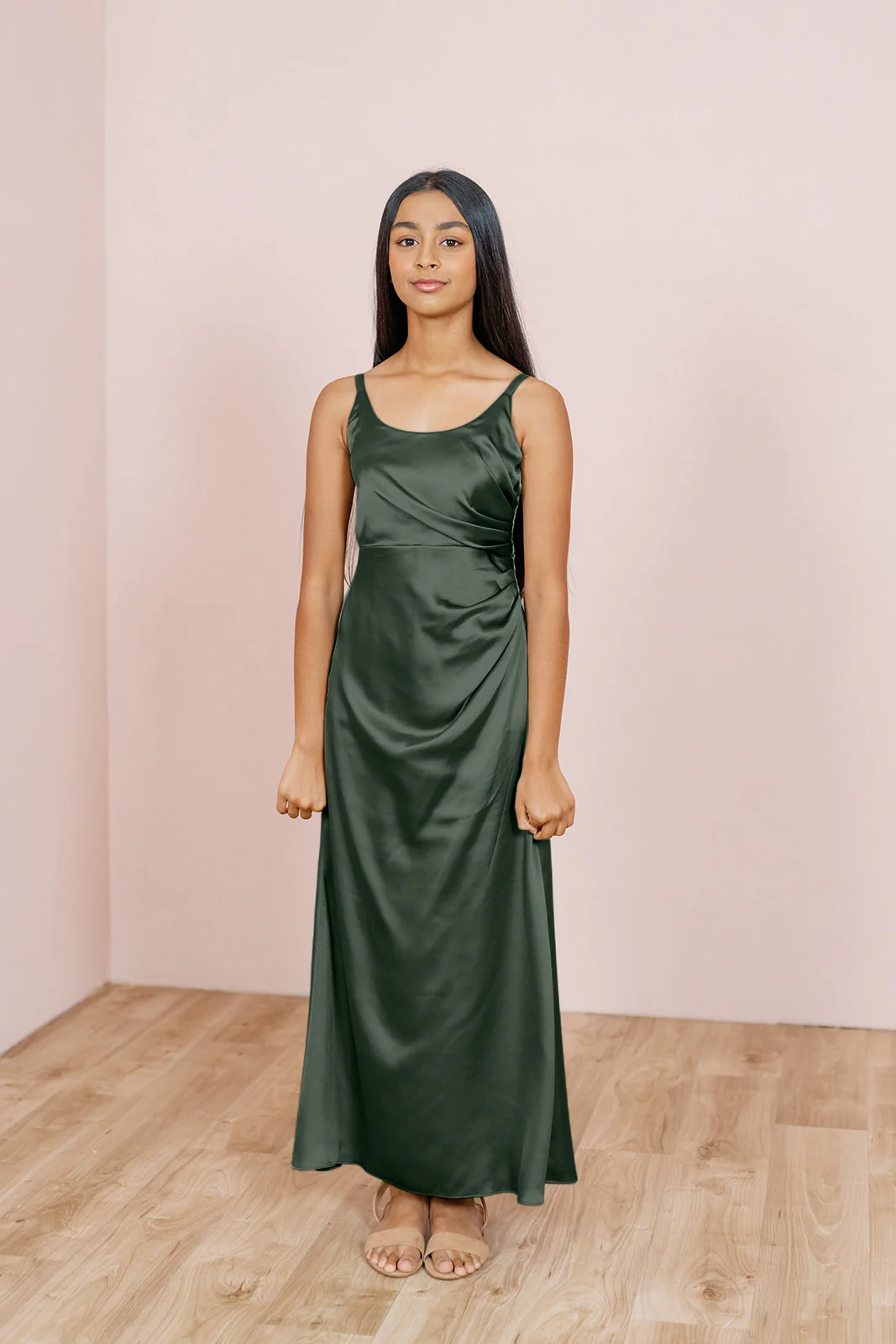 Juniors Rory Satin Dress | Made To Order - Image 30
