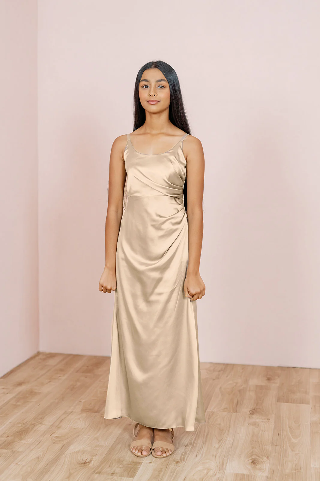 Juniors Rory Satin Dress | Made To Order - Image 31