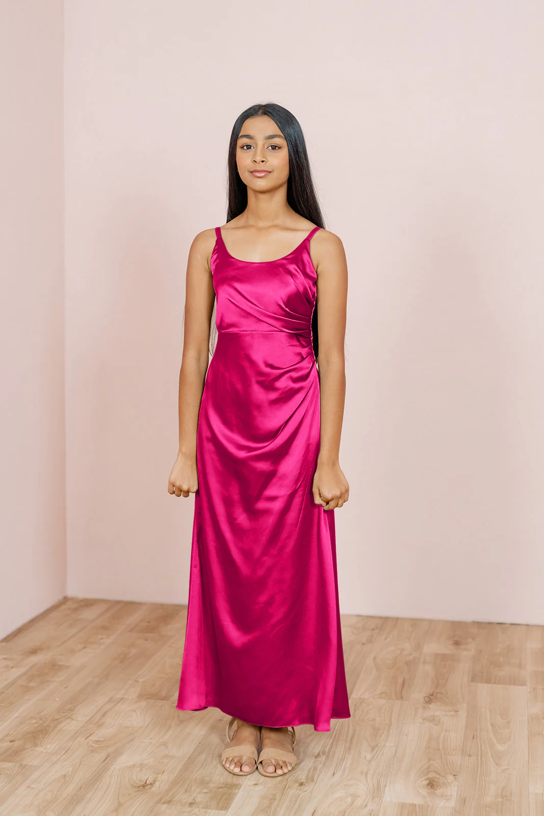 Juniors Rory Satin Dress | Made To Order - Image 34
