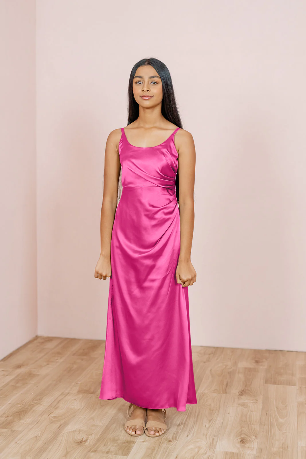 Juniors Rory Satin Dress | Made To Order - Image 35