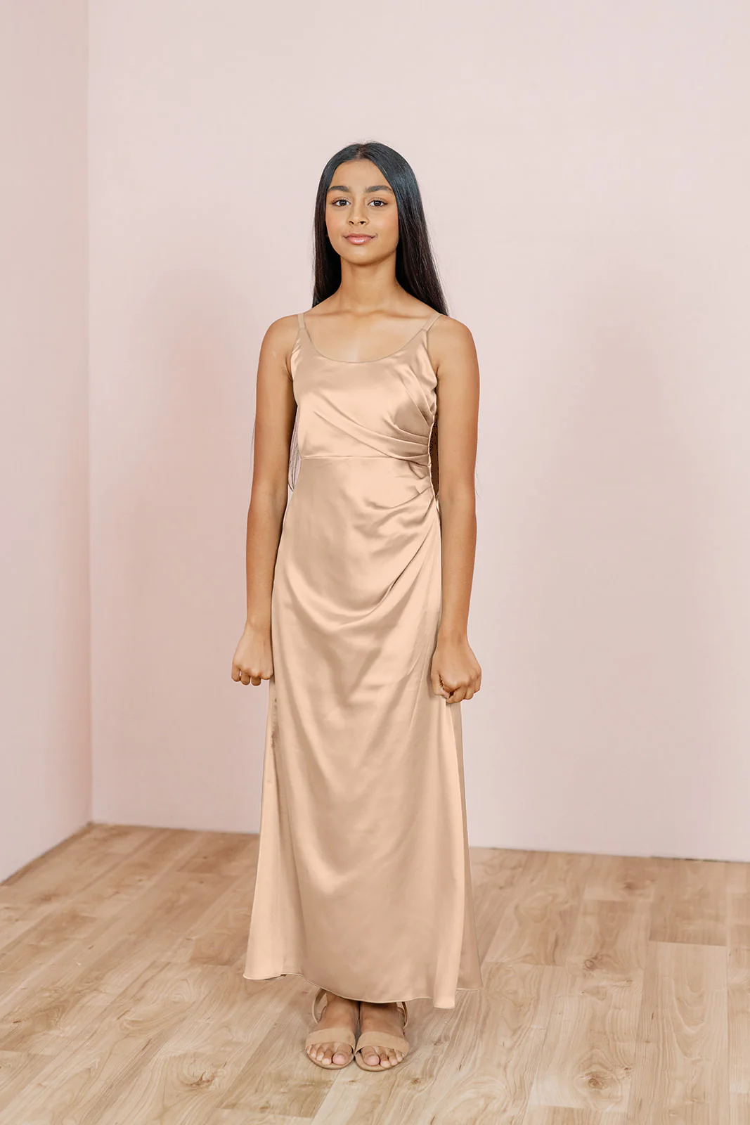 Juniors Rory Satin Dress | Made To Order - Image 45