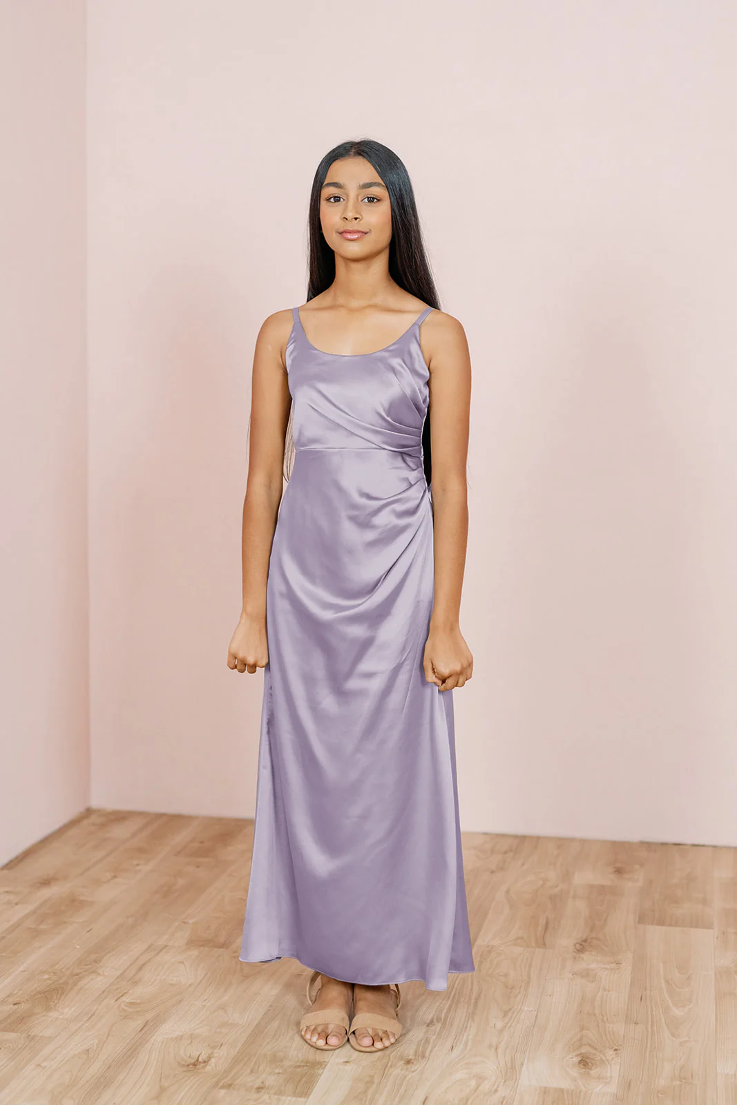 Juniors Rory Satin Dress | Made To Order - Image 47