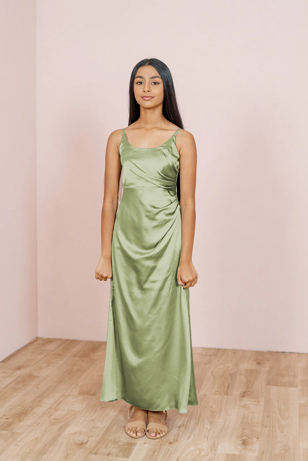 Juniors Rory Satin Dress | Made To Order - Image 56