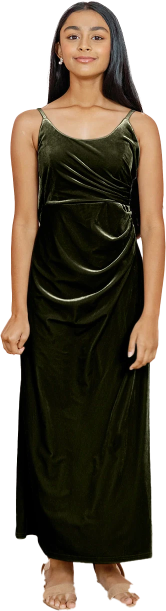 Juniors Rory Velvet Dress | Made To Order - Image 46