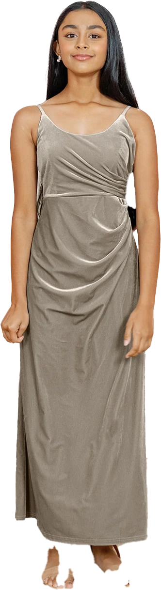 Juniors Rory Velvet Dress | Made To Order - Image 52