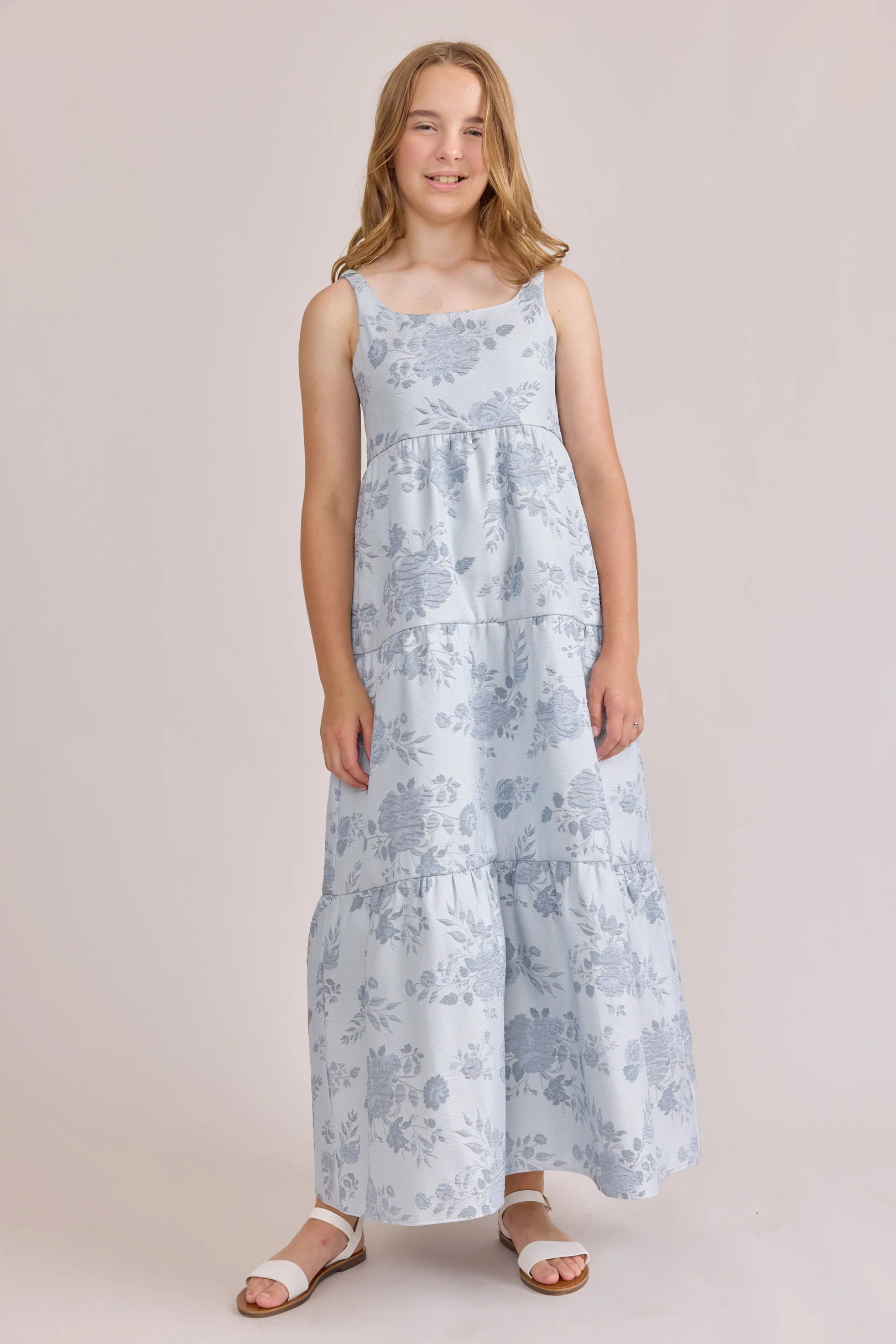 Juniors Winslet Jacquard Dress | Made To Order - Image 4