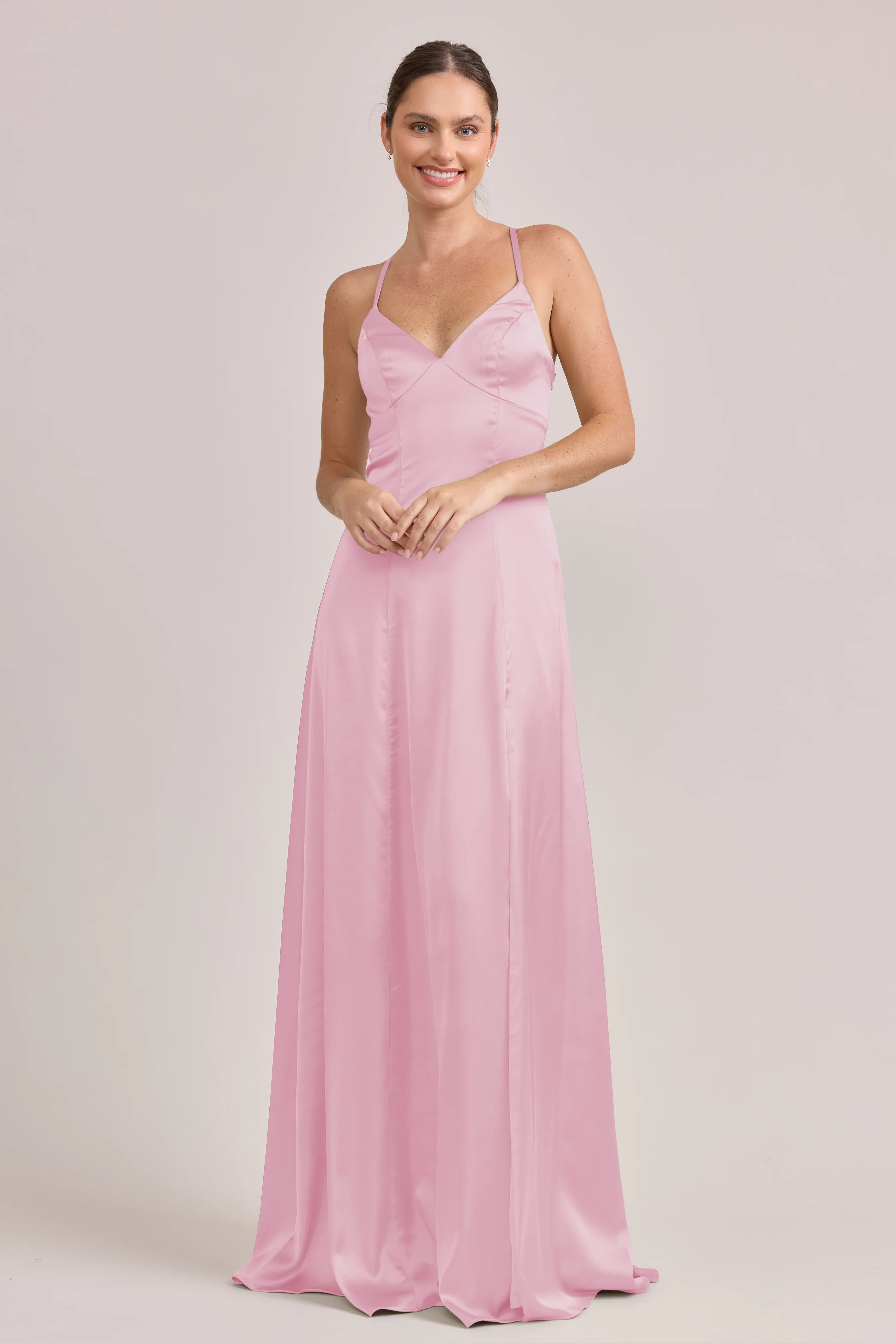 Karsyn Satin Dress | Made To Order - Image 106