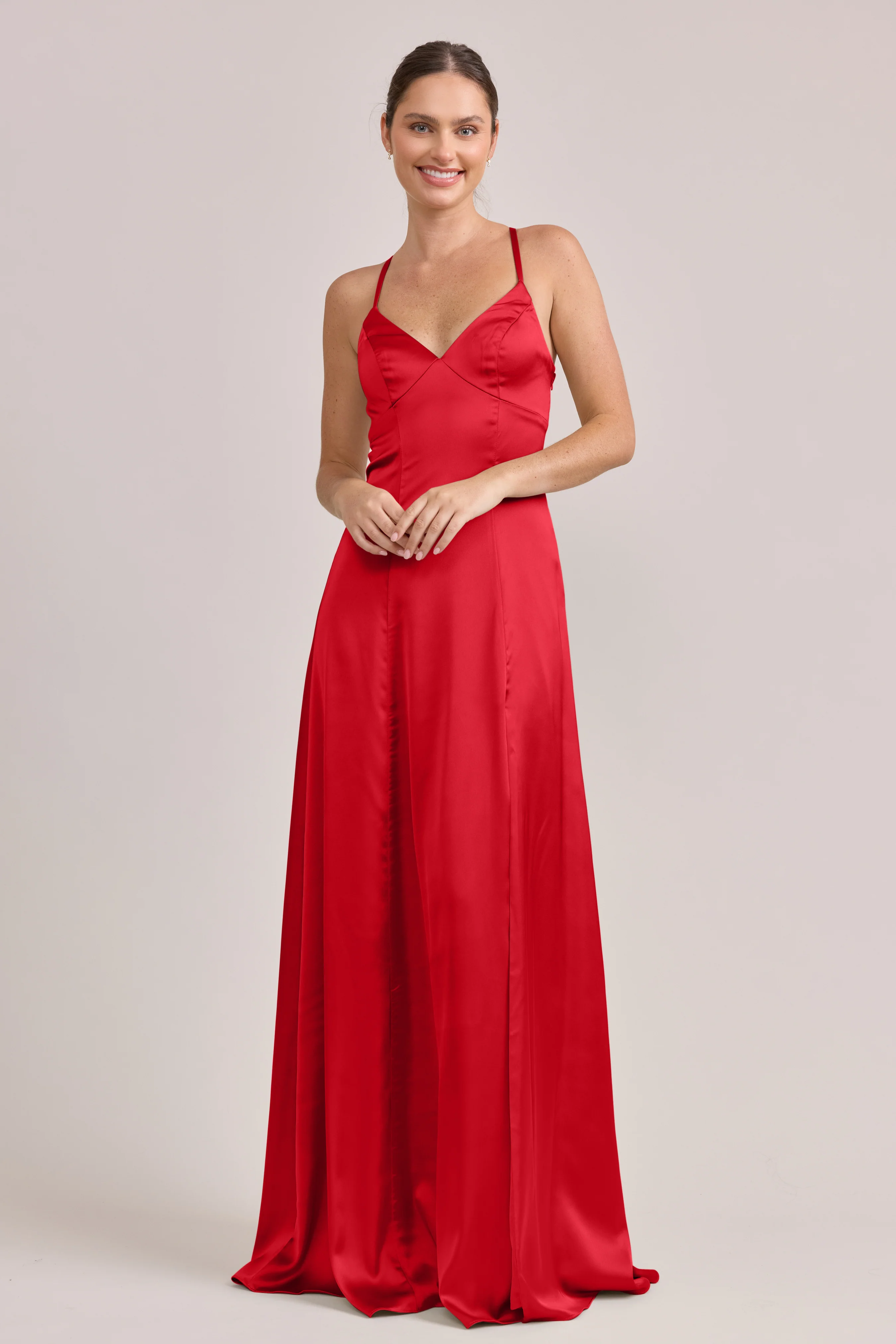 Karsyn Satin Dress | Made To Order - Image 116
