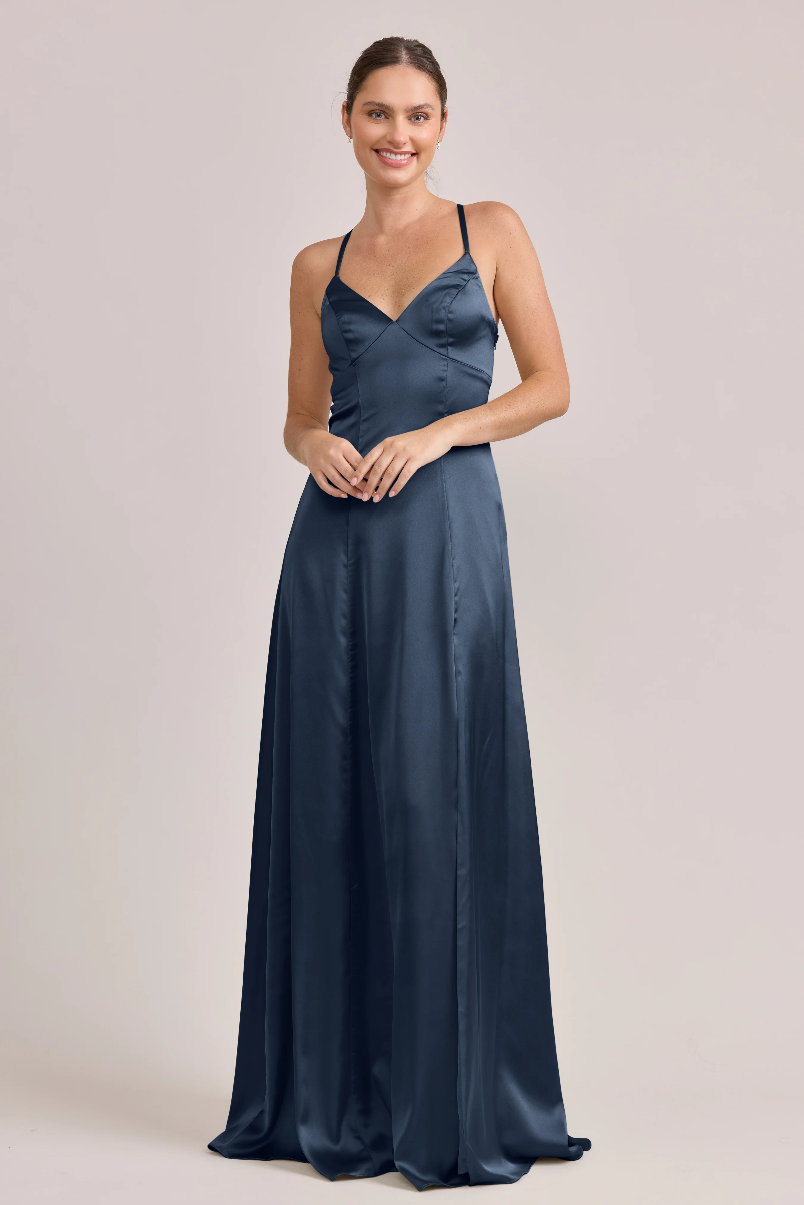 Karsyn Satin Dress | Made To Order - Image 118