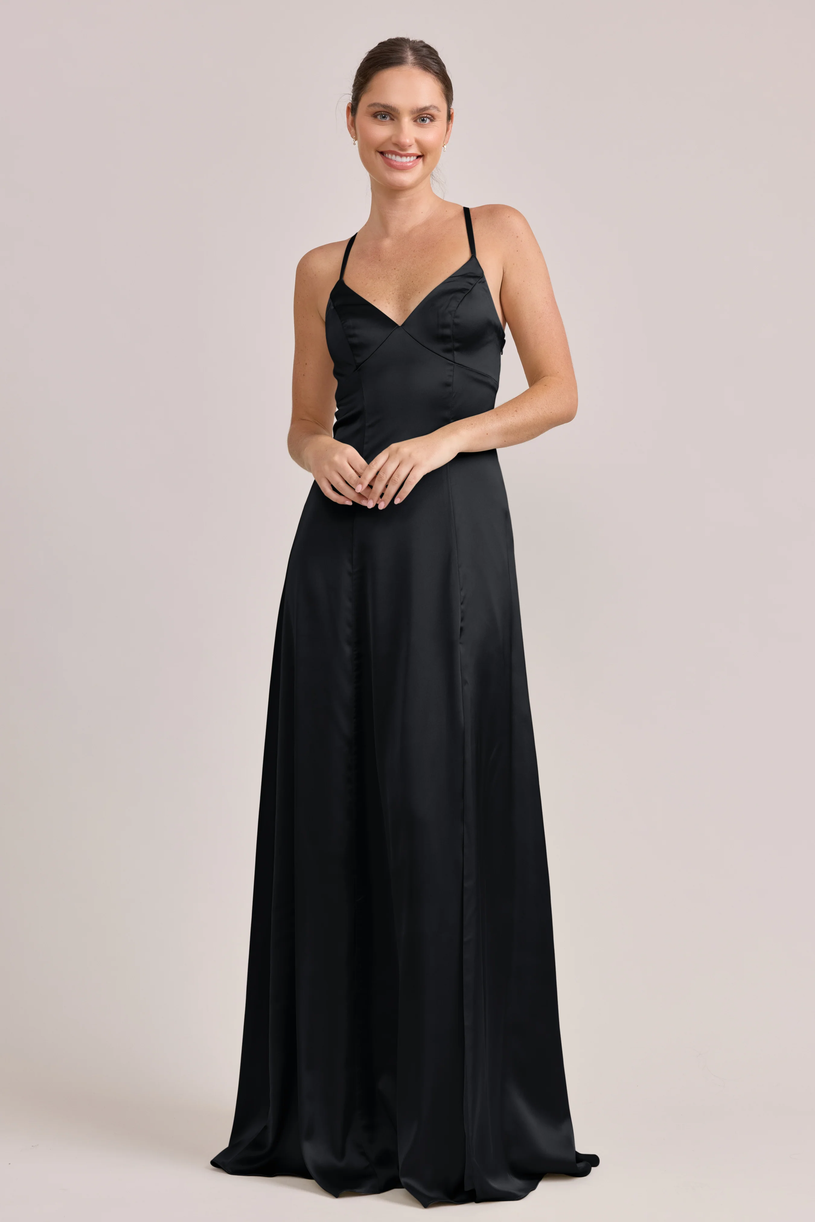 Karsyn Satin Dress | Made To Order - Image 13