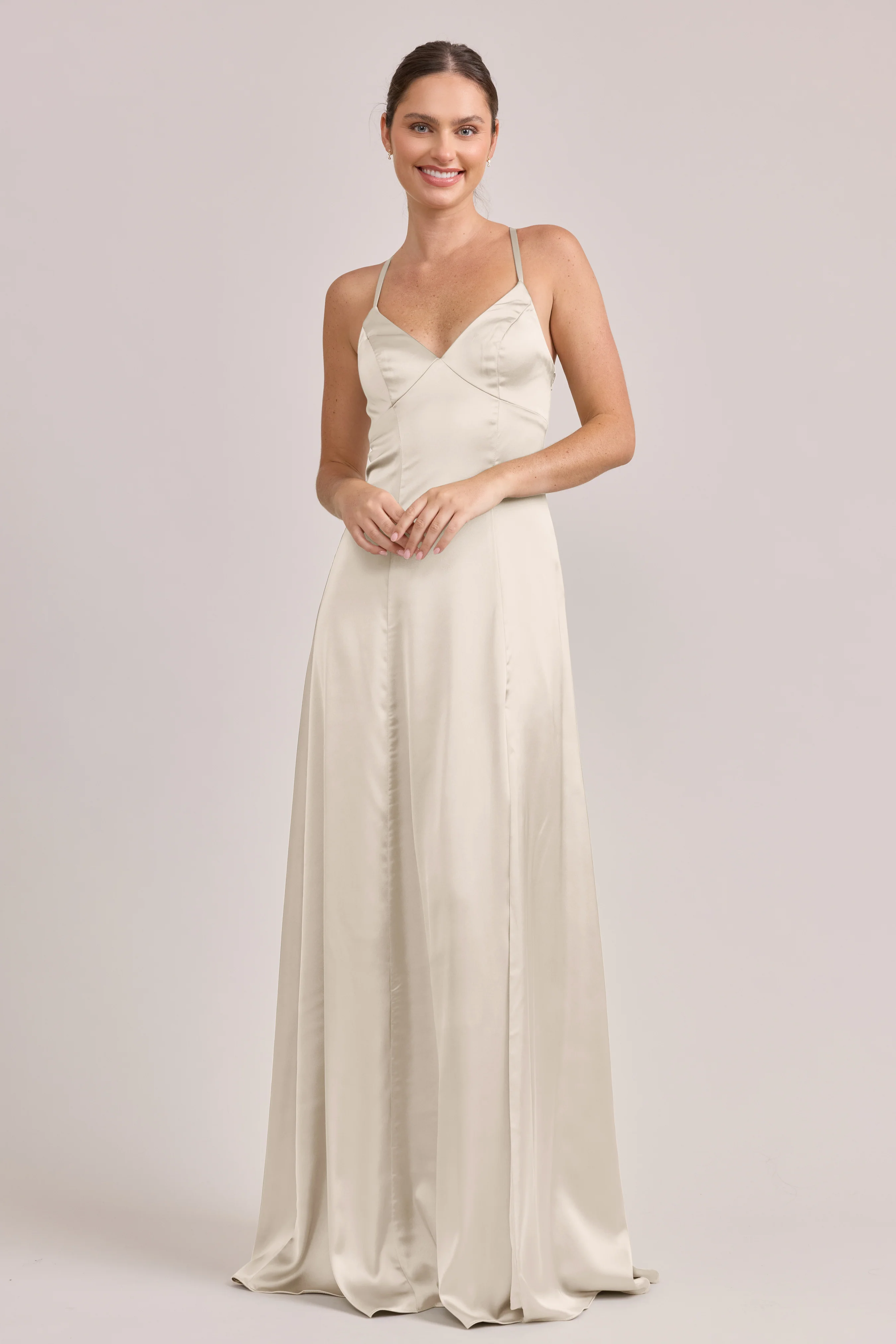 Karsyn Satin Dress | Made To Order - Image 142