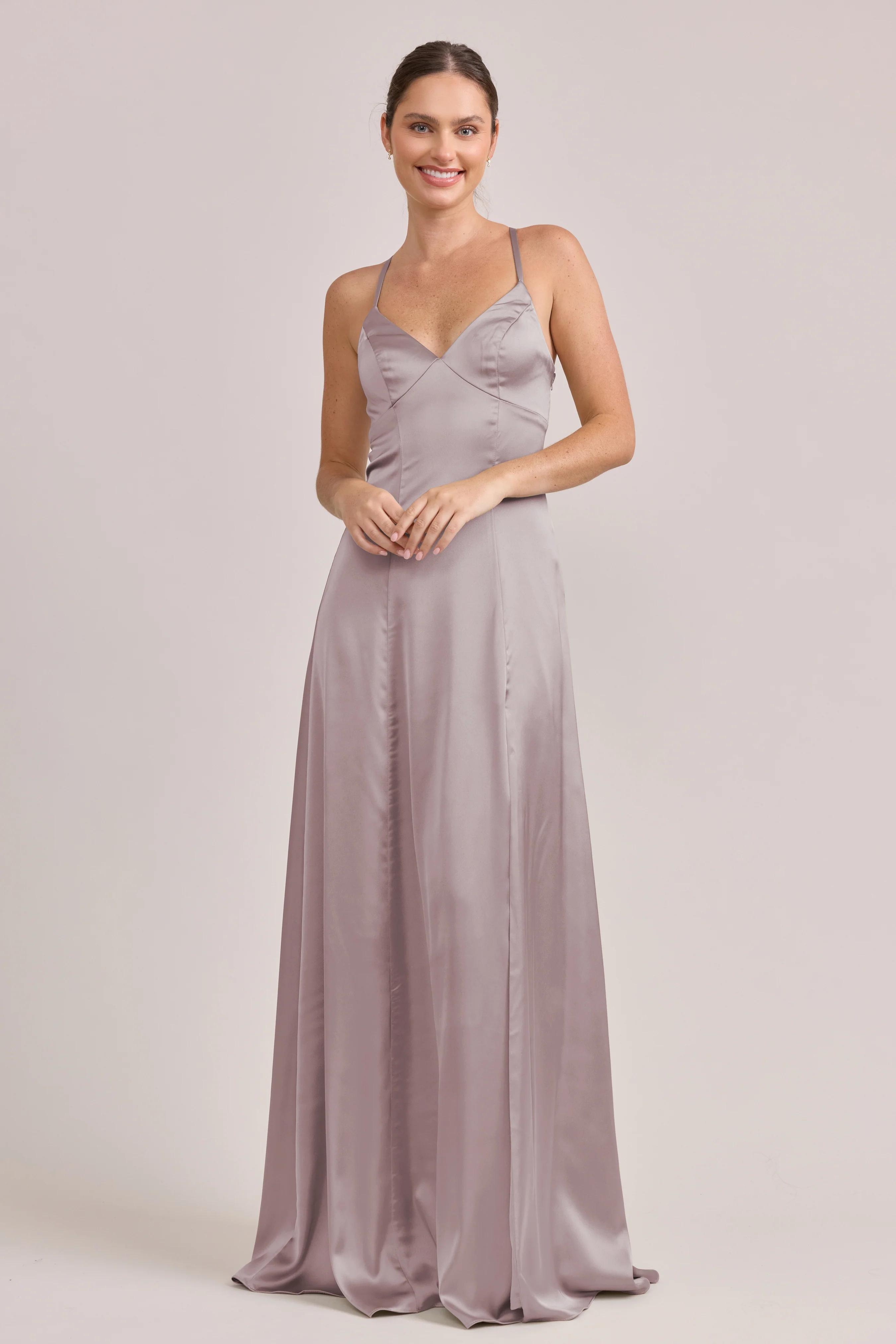 Karsyn Satin Dress | Made To Order - Image 148