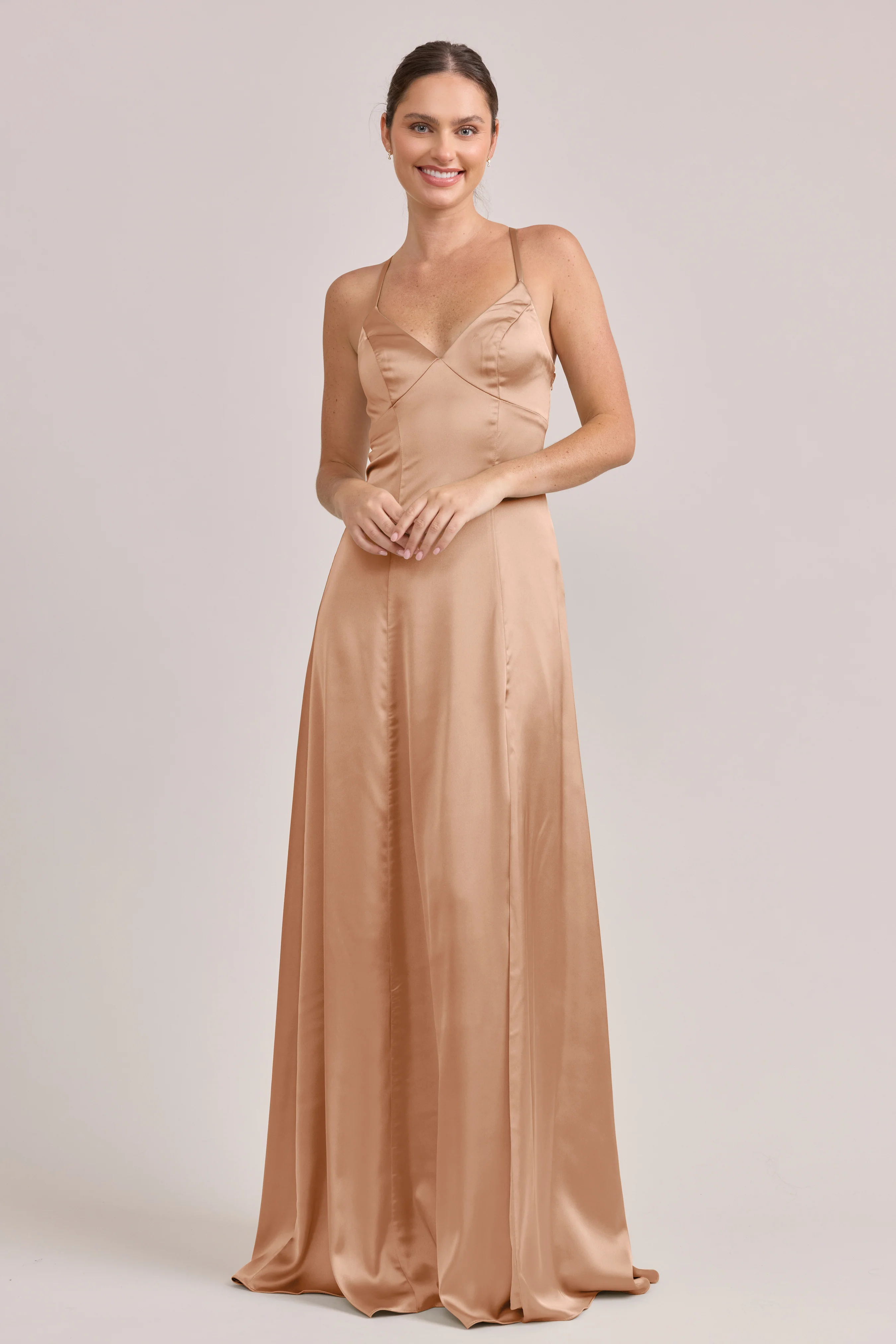 Karsyn Satin Dress | Made To Order - Image 154