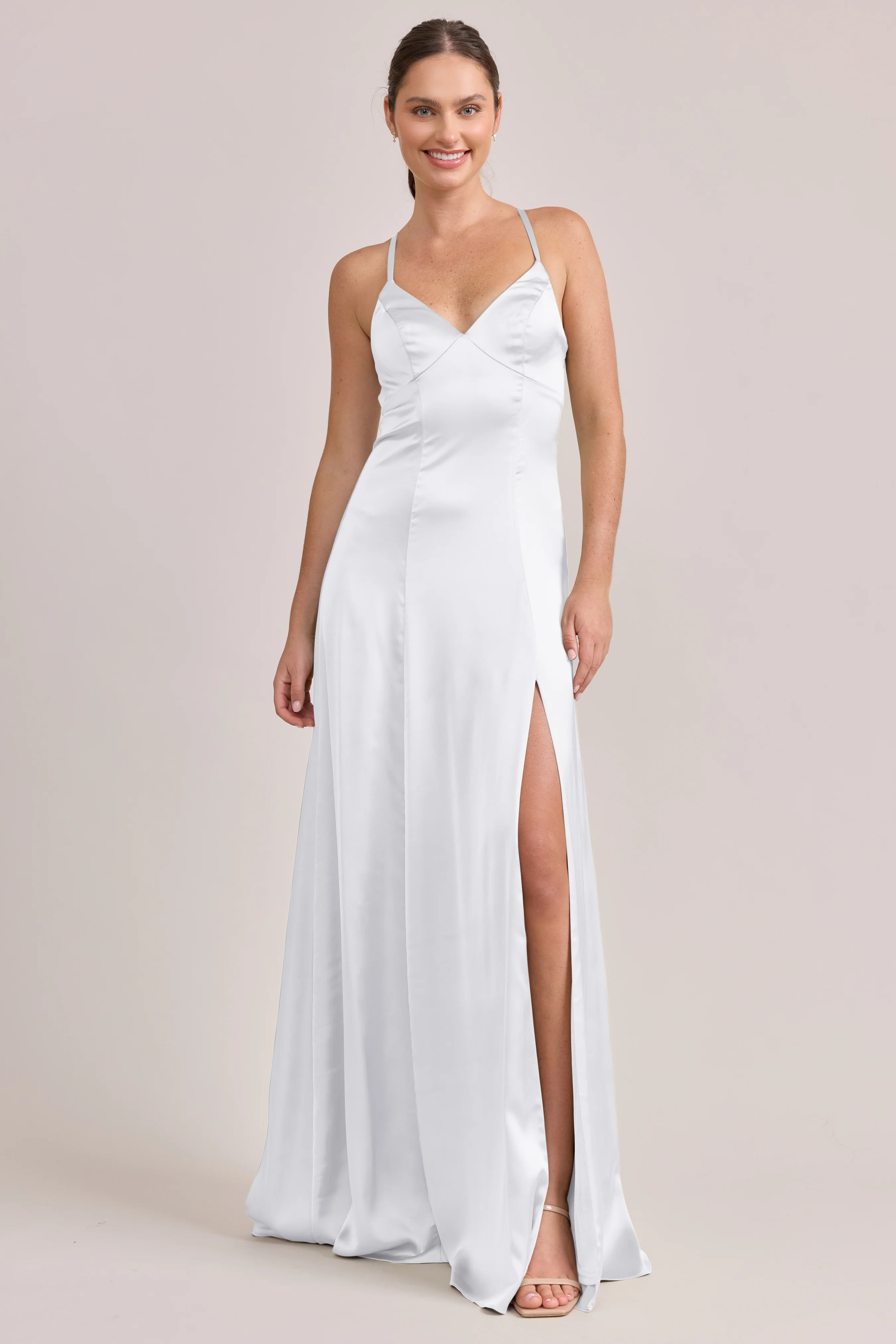Karsyn Satin Dress | Made To Order - Image 157