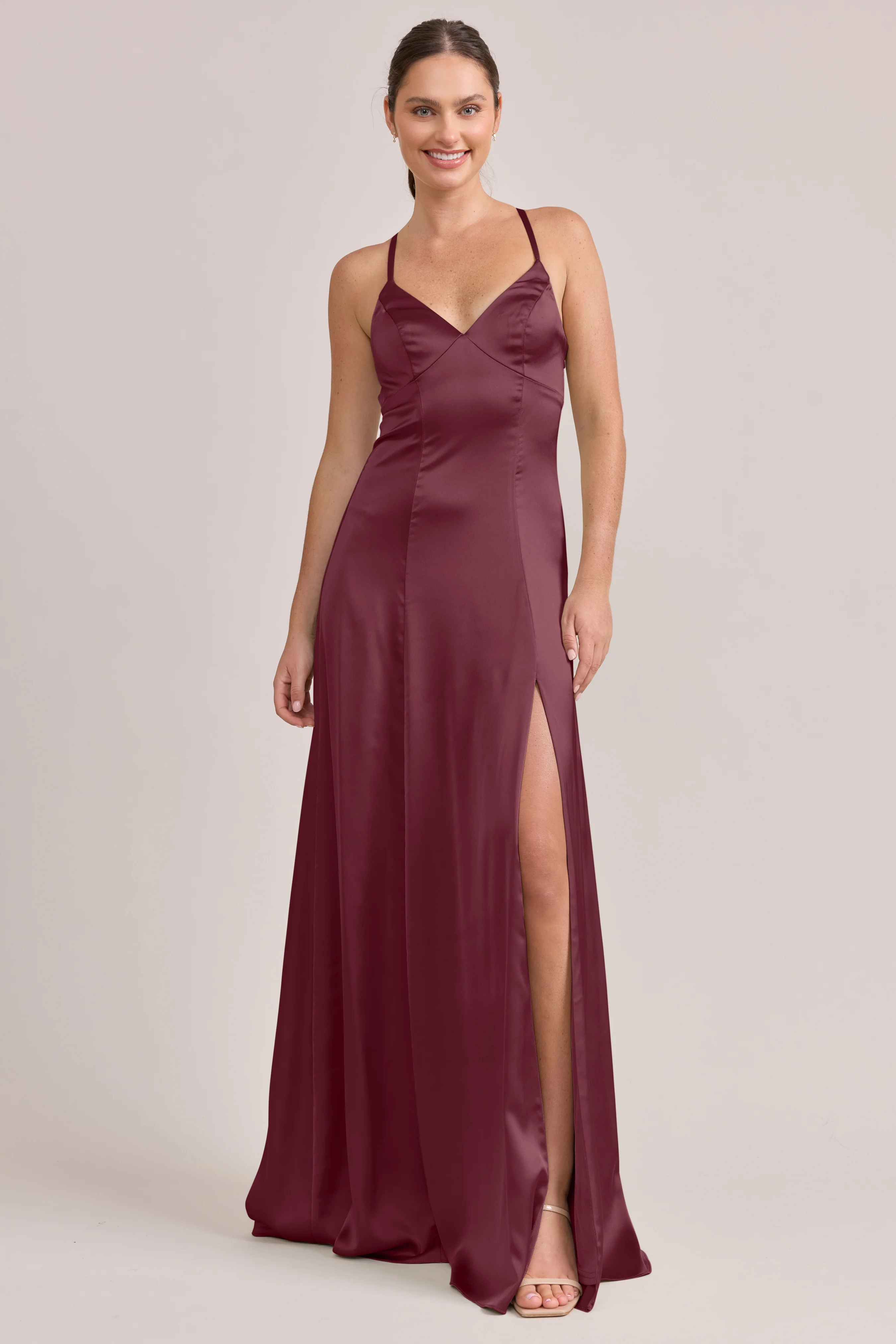 Karsyn Satin Dress | Made To Order - Image 21