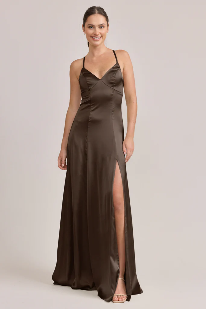 Karsyn Satin Dress | Made To Order - Image 216