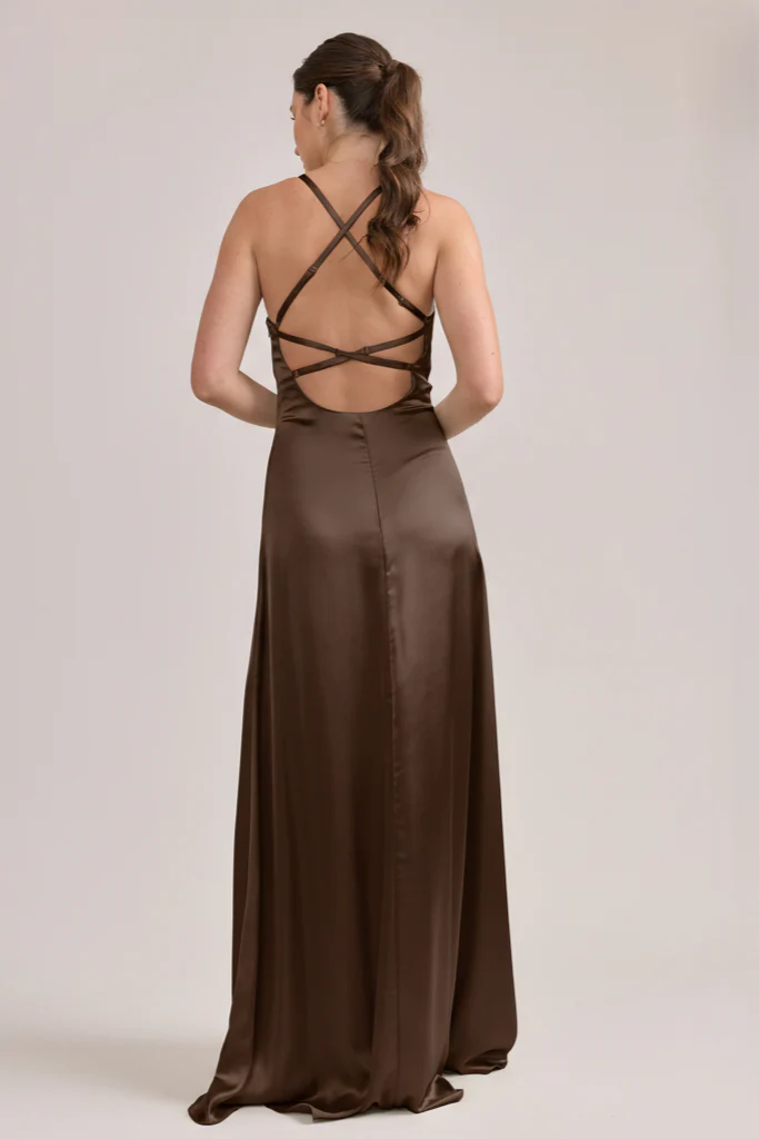 Karsyn Satin Dress | Made To Order - Image 218