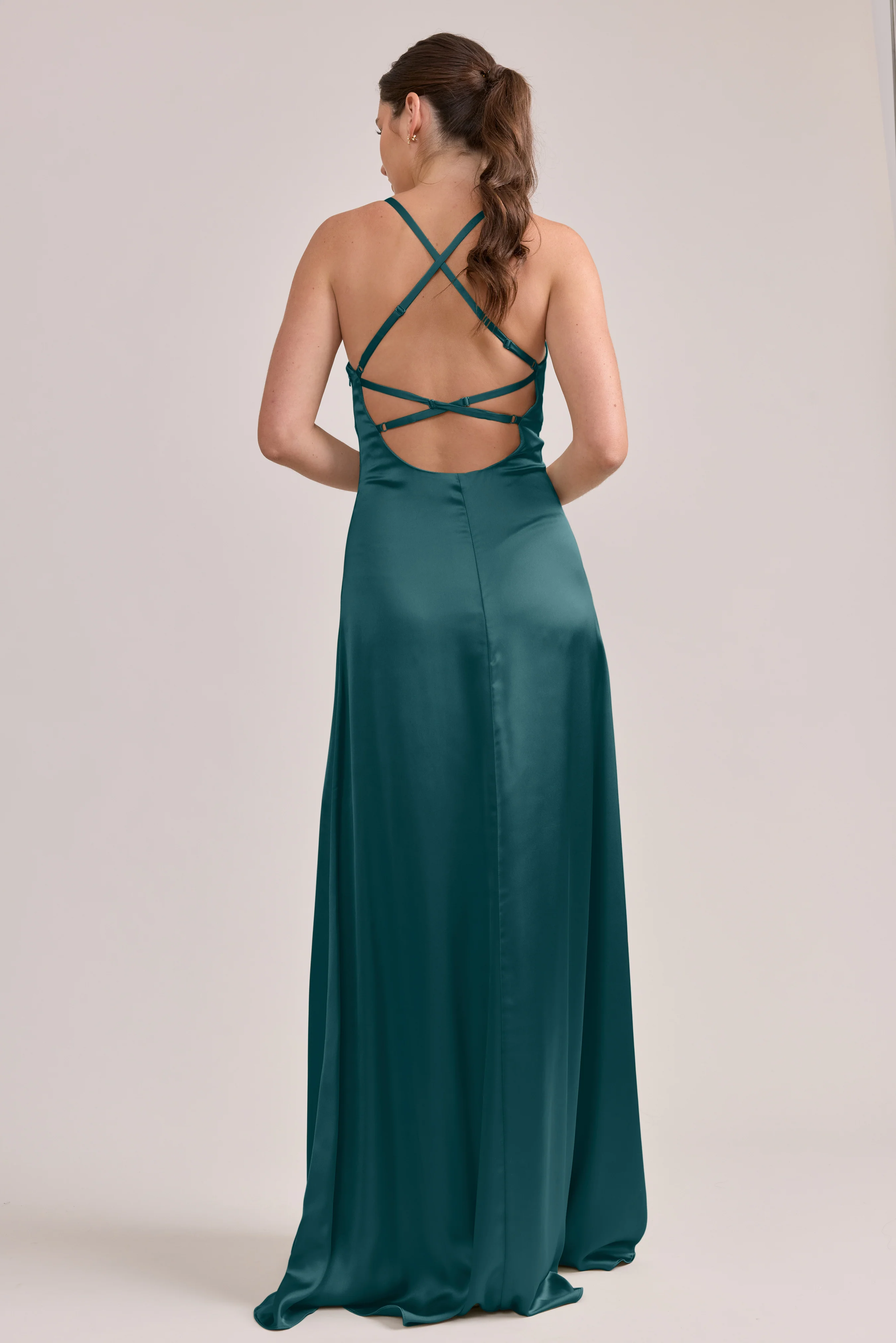 Karsyn Satin Dress | Made To Order - Image 29