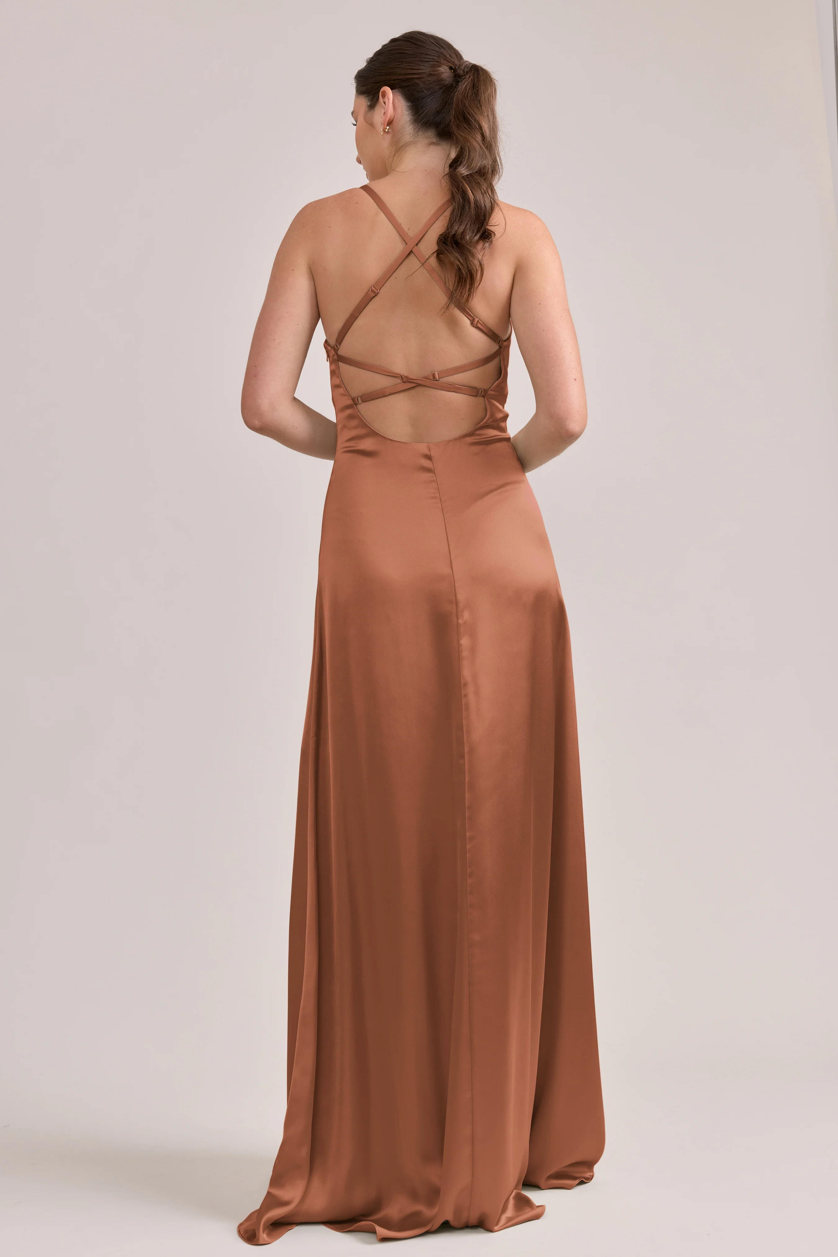 Karsyn Satin Dress | Made To Order - Image 32