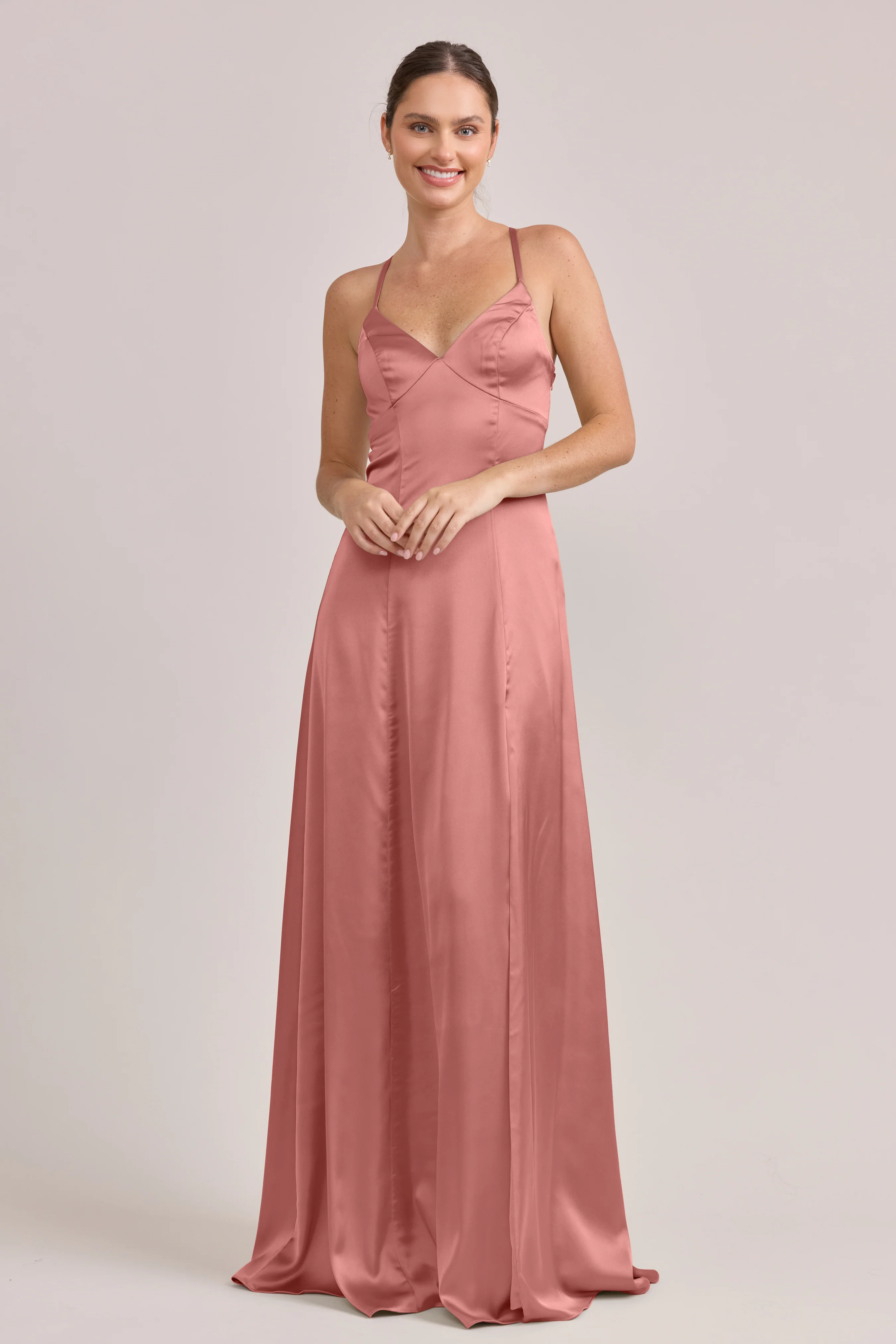 Karsyn Satin Dress | Made To Order - Image 38