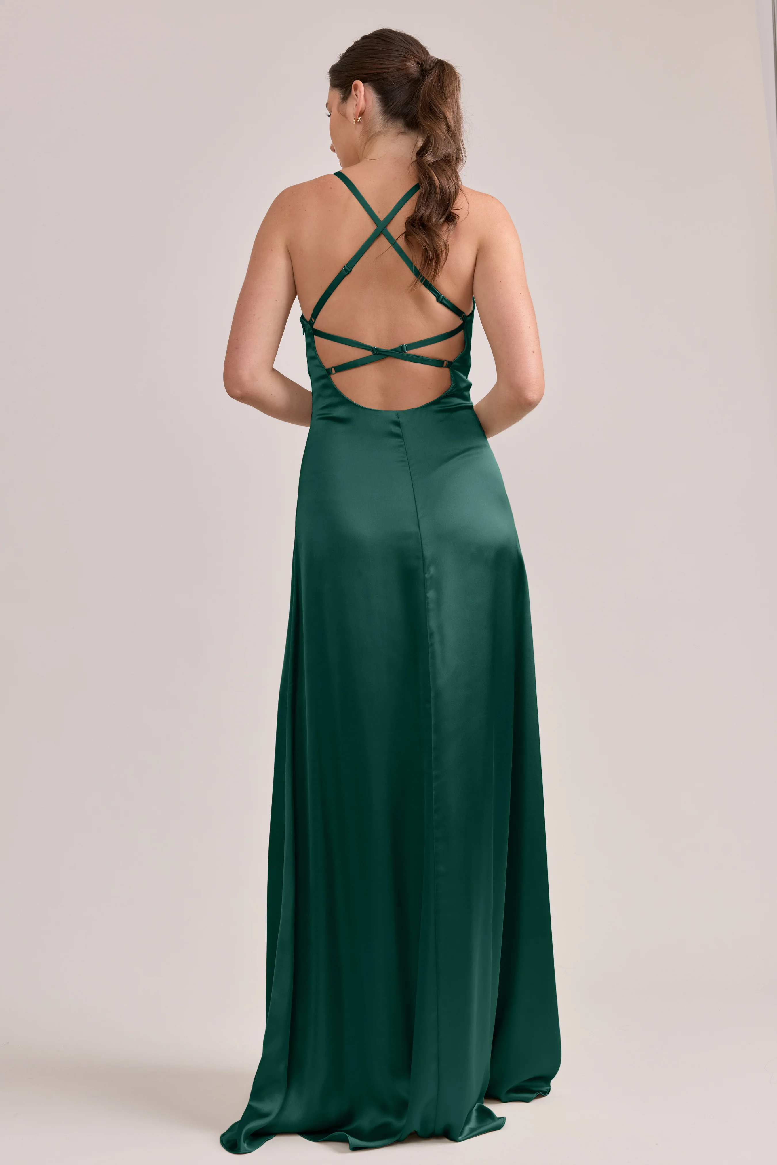 Karsyn Satin Dress | Made To Order - Image 48