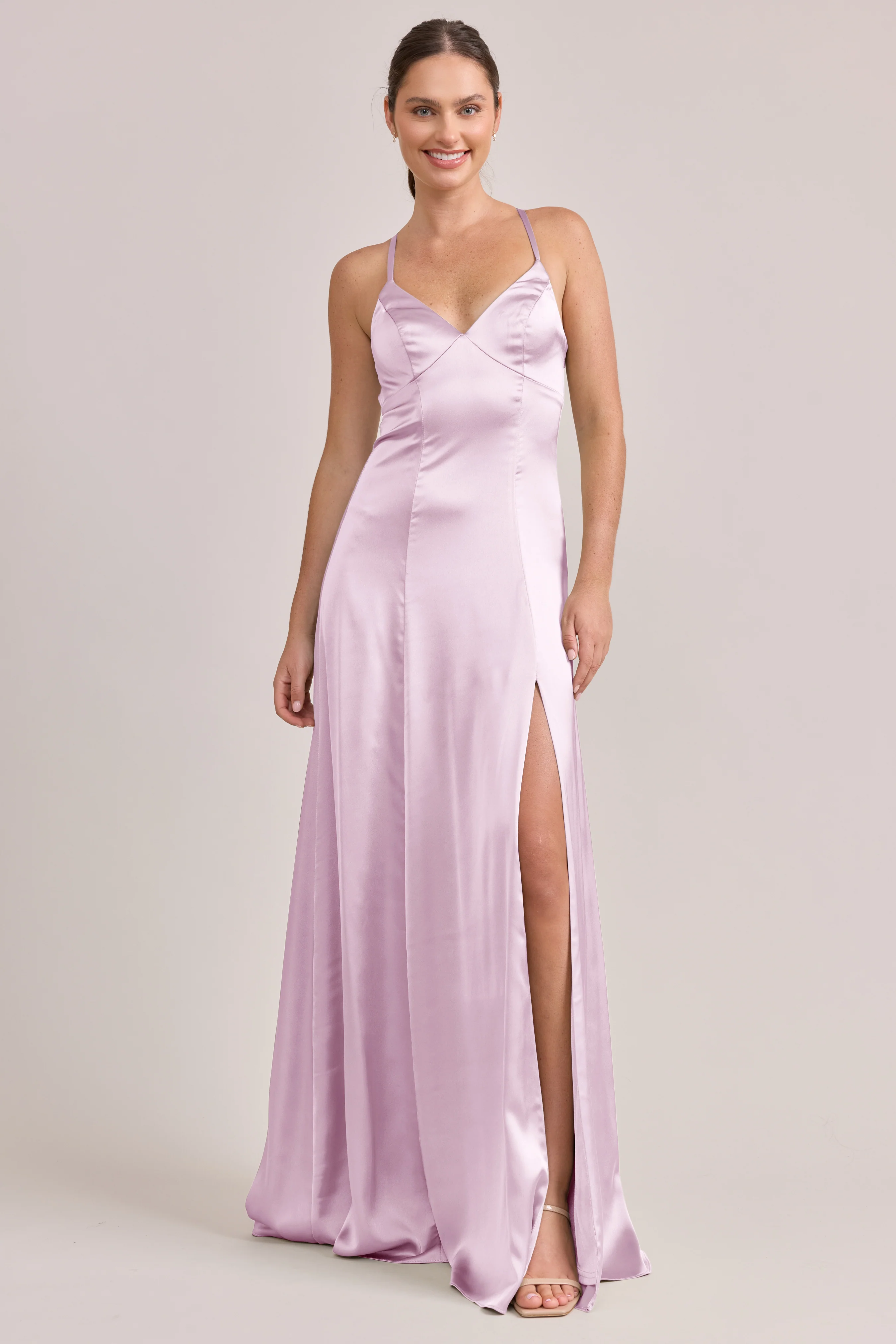 Karsyn Satin Dress | Made To Order - Image 6