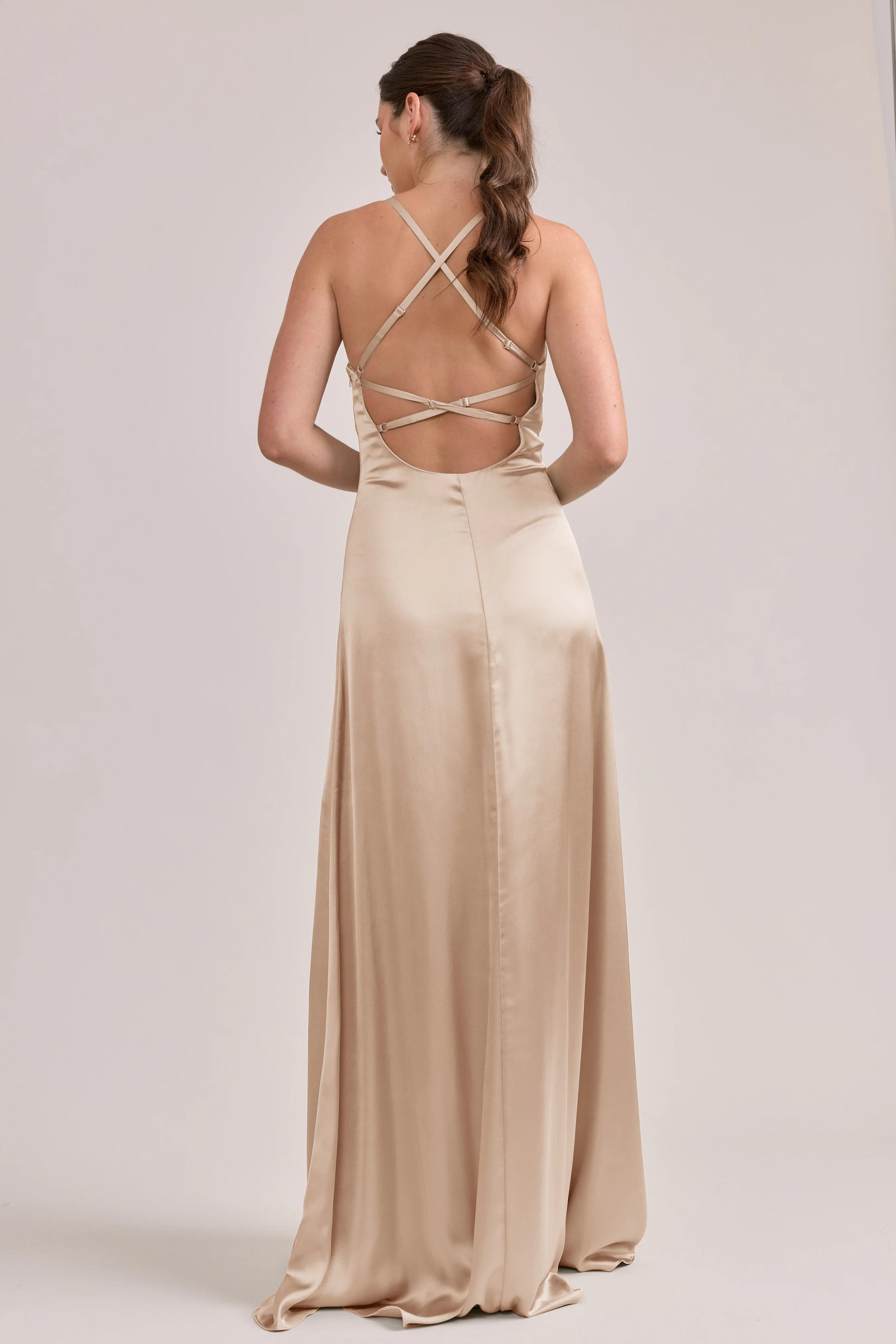 Karsyn Satin Dress | Made To Order - Image 63