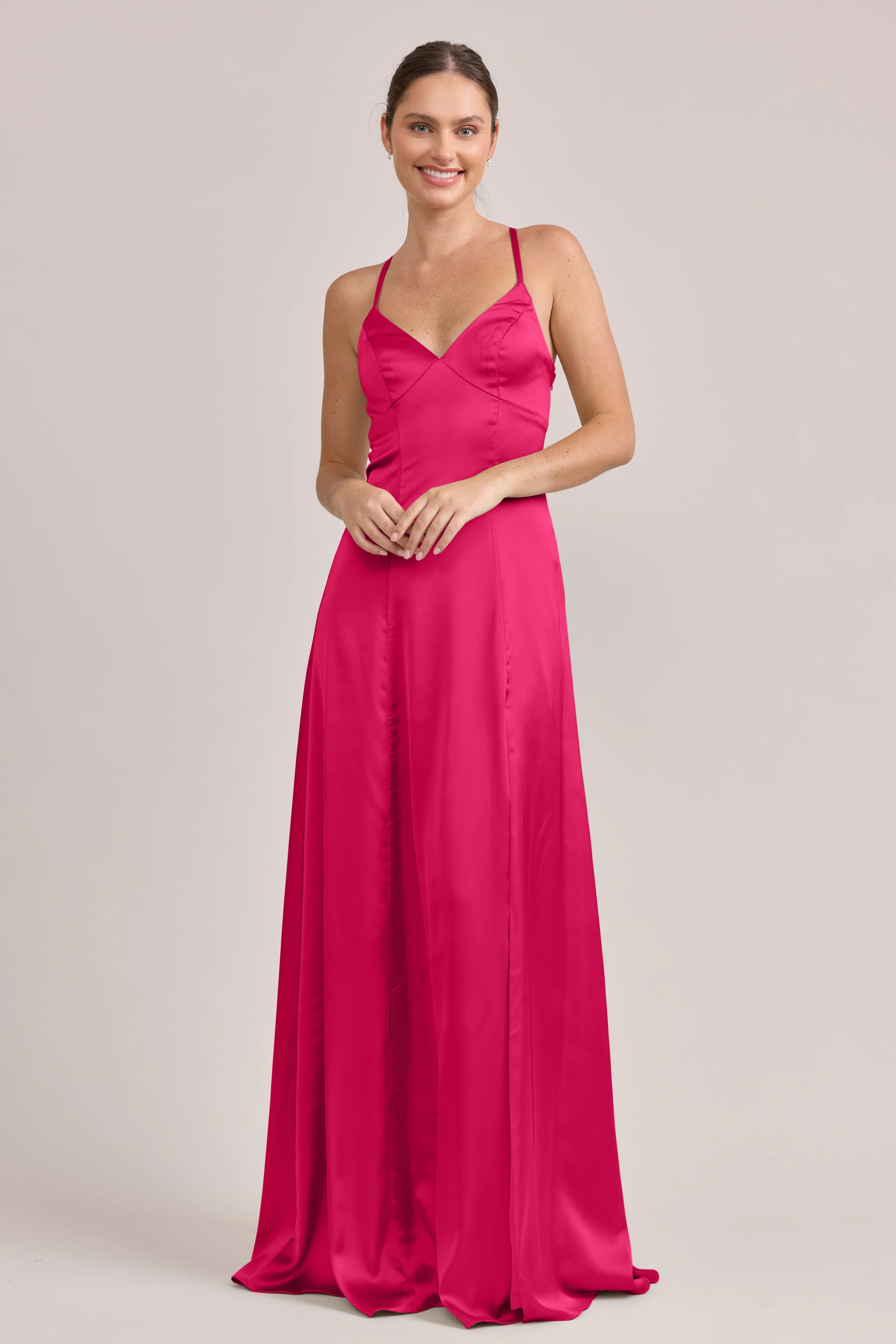 Karsyn Satin Dress | Made To Order - Image 69